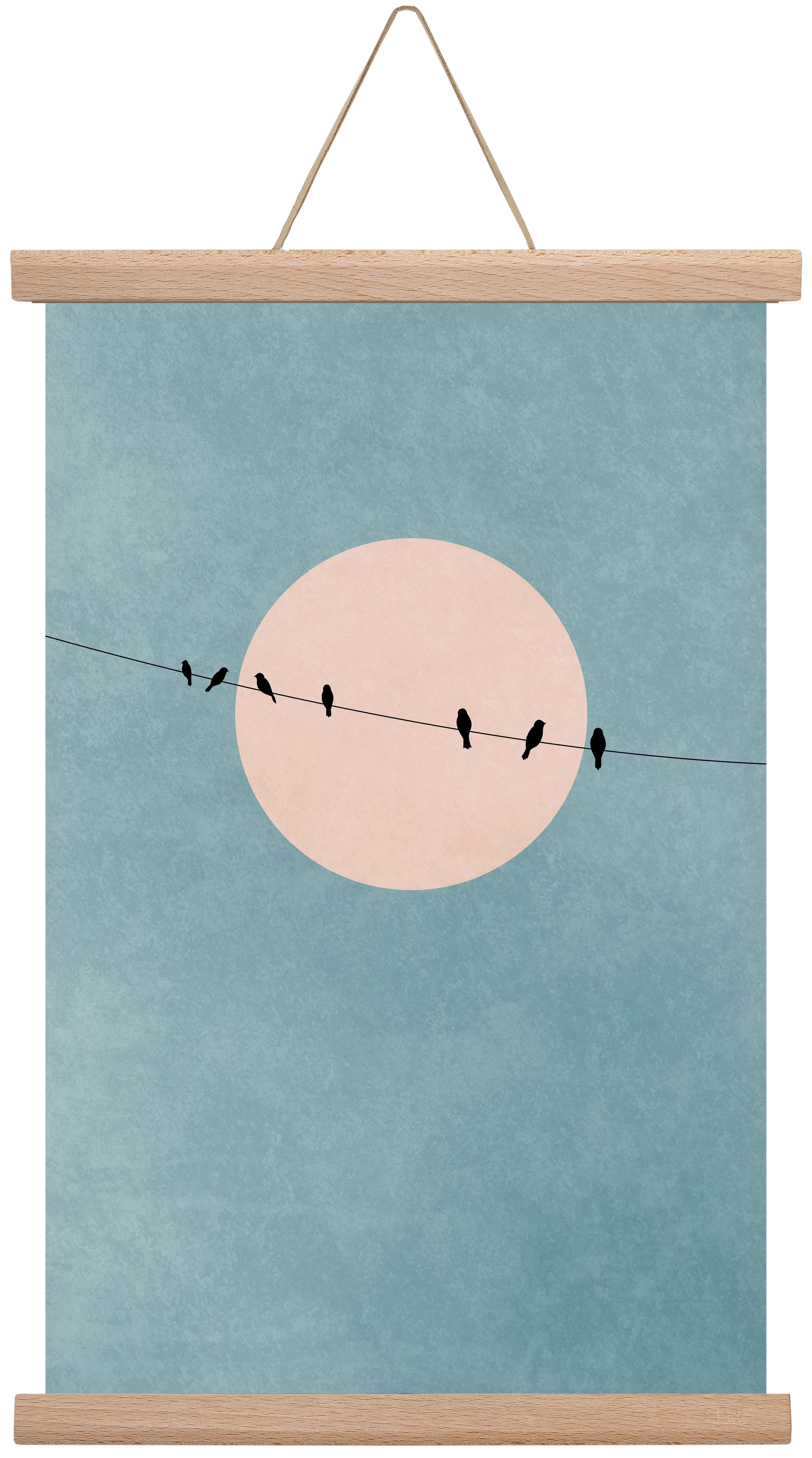 The beauty of silence, 30x45 cm (30x45 cm), Tölgy akasztó