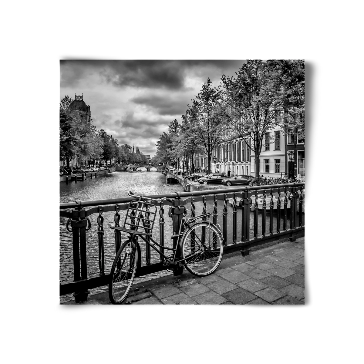 AMSTERDAM Emperors Canal, 30x30 cm, Keret nélkül