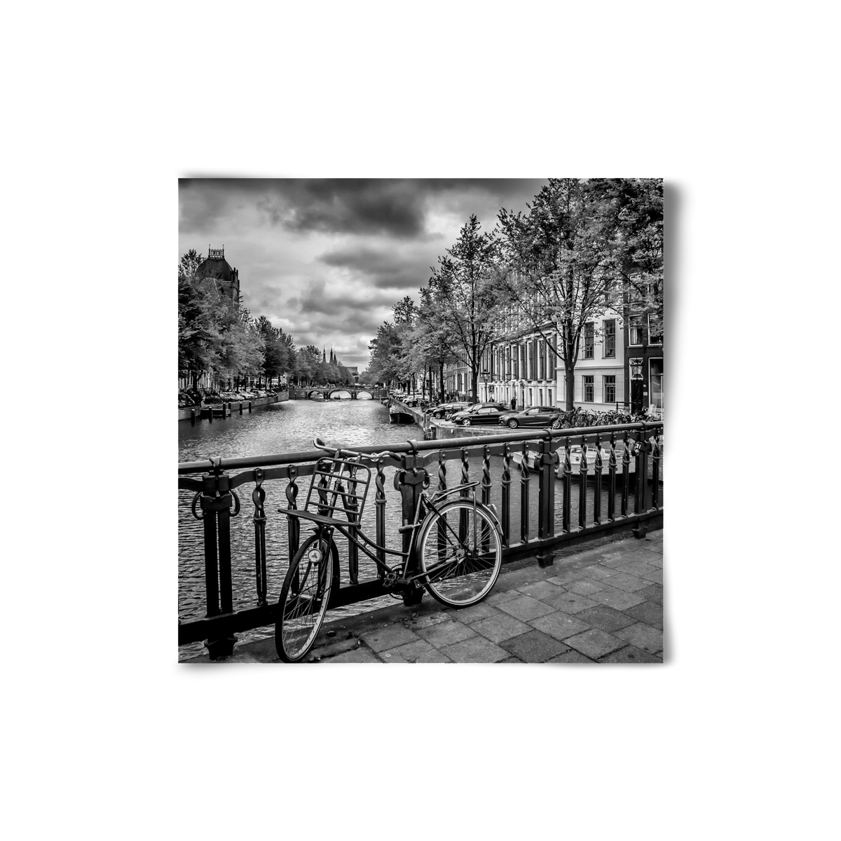 AMSTERDAM Emperors Canal, 20x20 cm, Keret nélkül