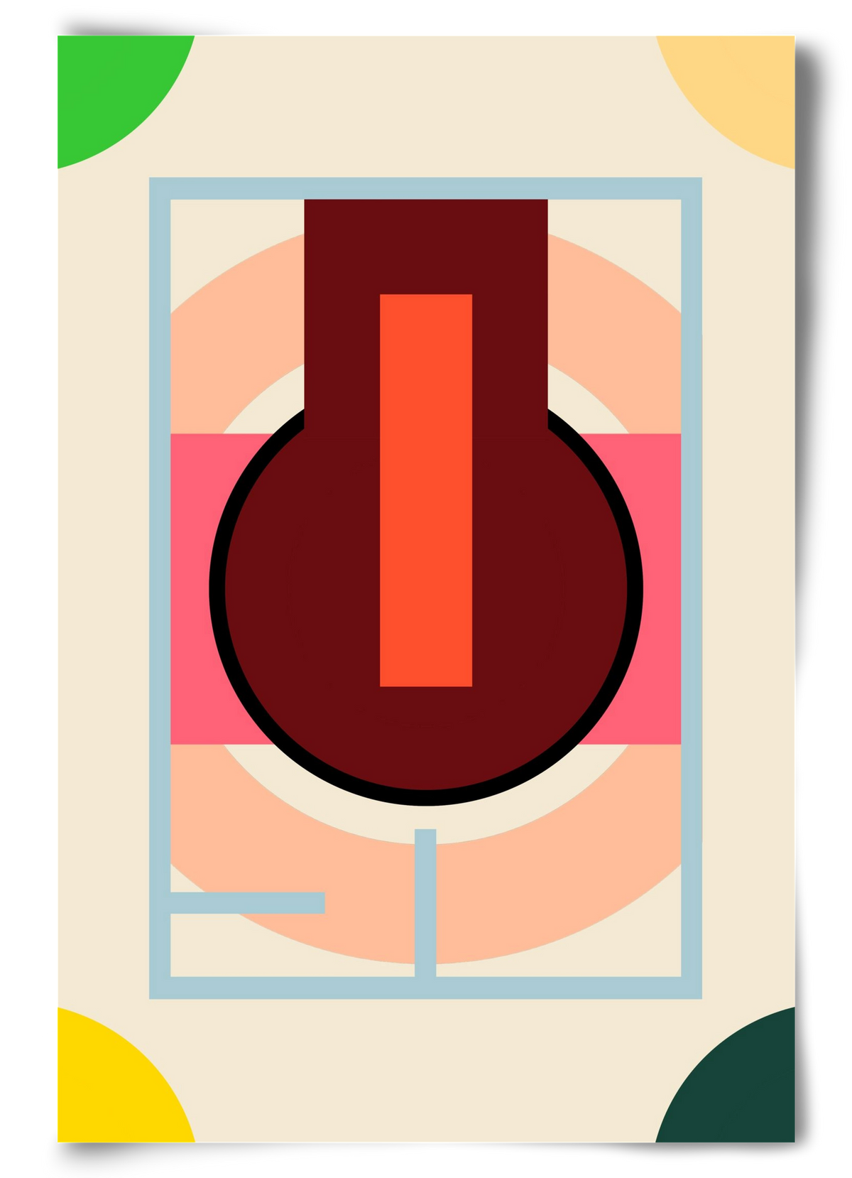 PLAN, 60x90 cm, Keret nélkül