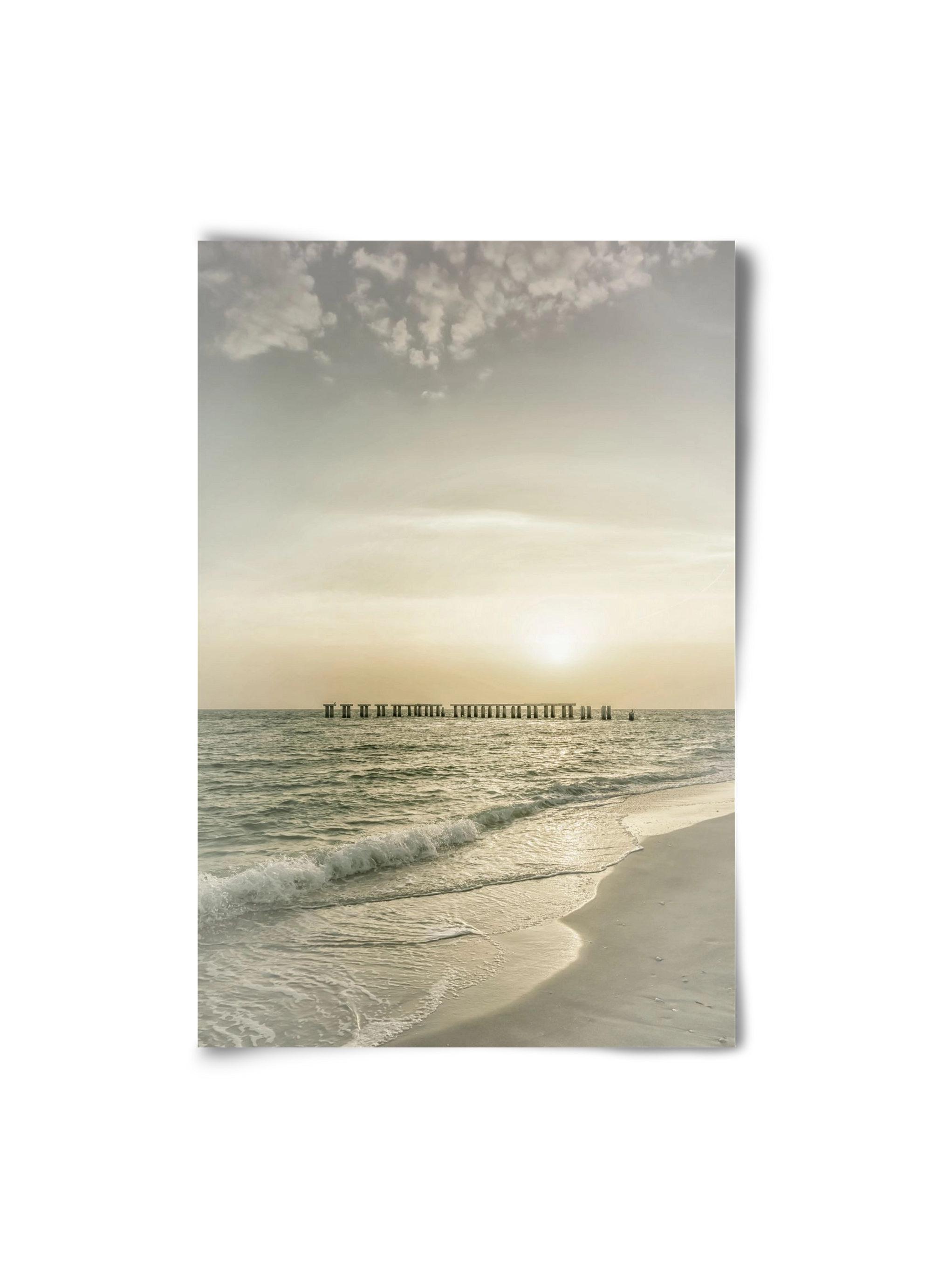 Gasparilla Island Sunset | Vintage, 20x30 cm, Keret nélkül