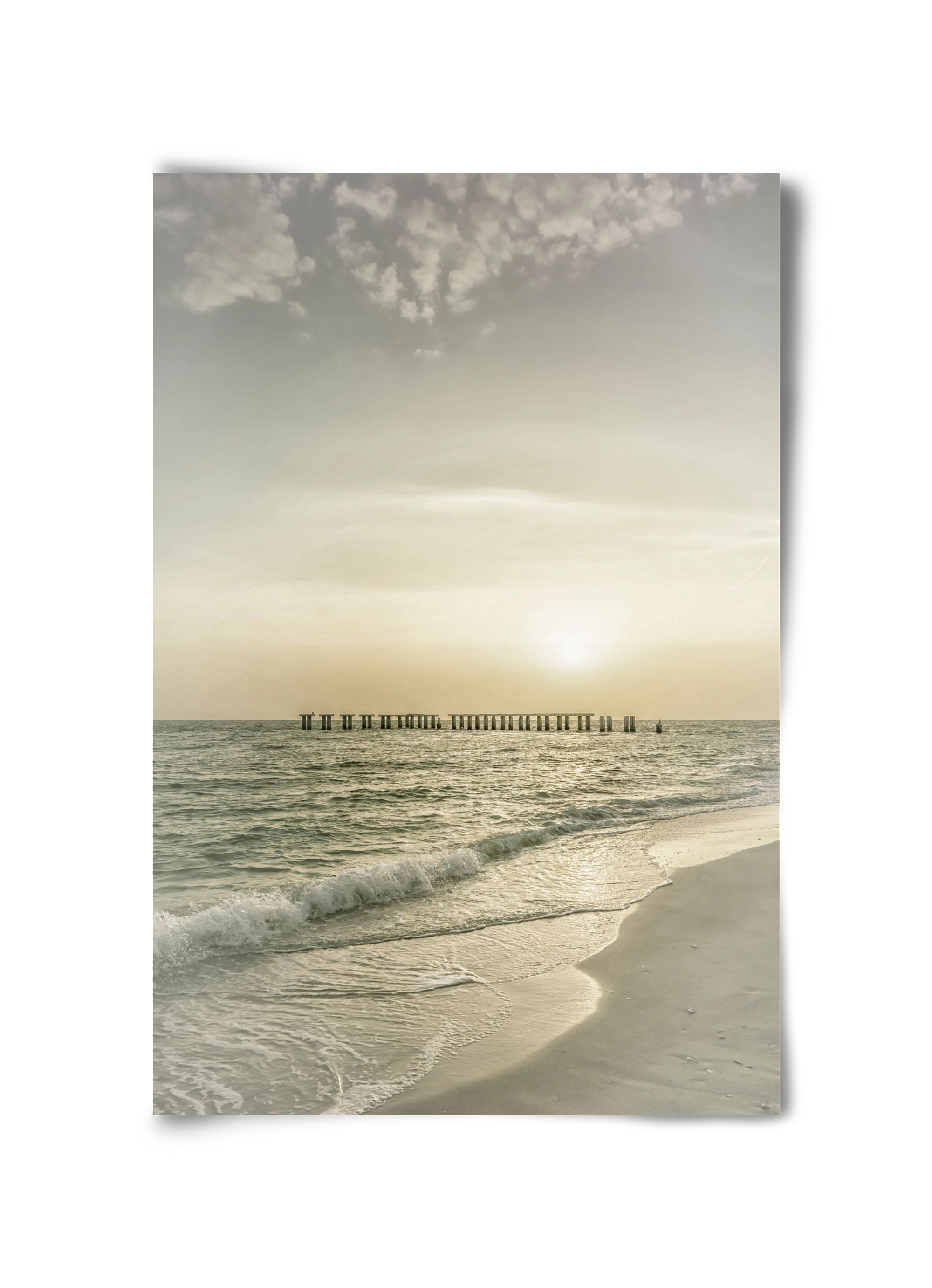 Gasparilla Island Sunset | Vintage, 30x45 cm, Keret nélkül