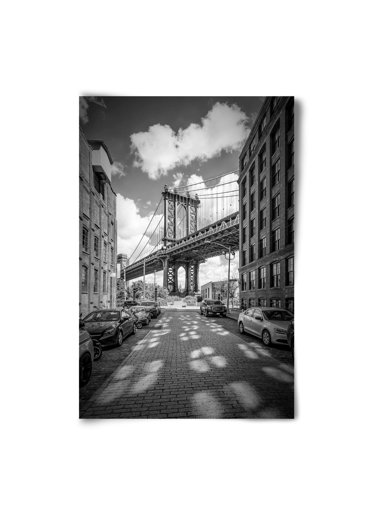 NEW YORK CITY Manhattan Bridge, 20x30 cm, Keret nélkül
