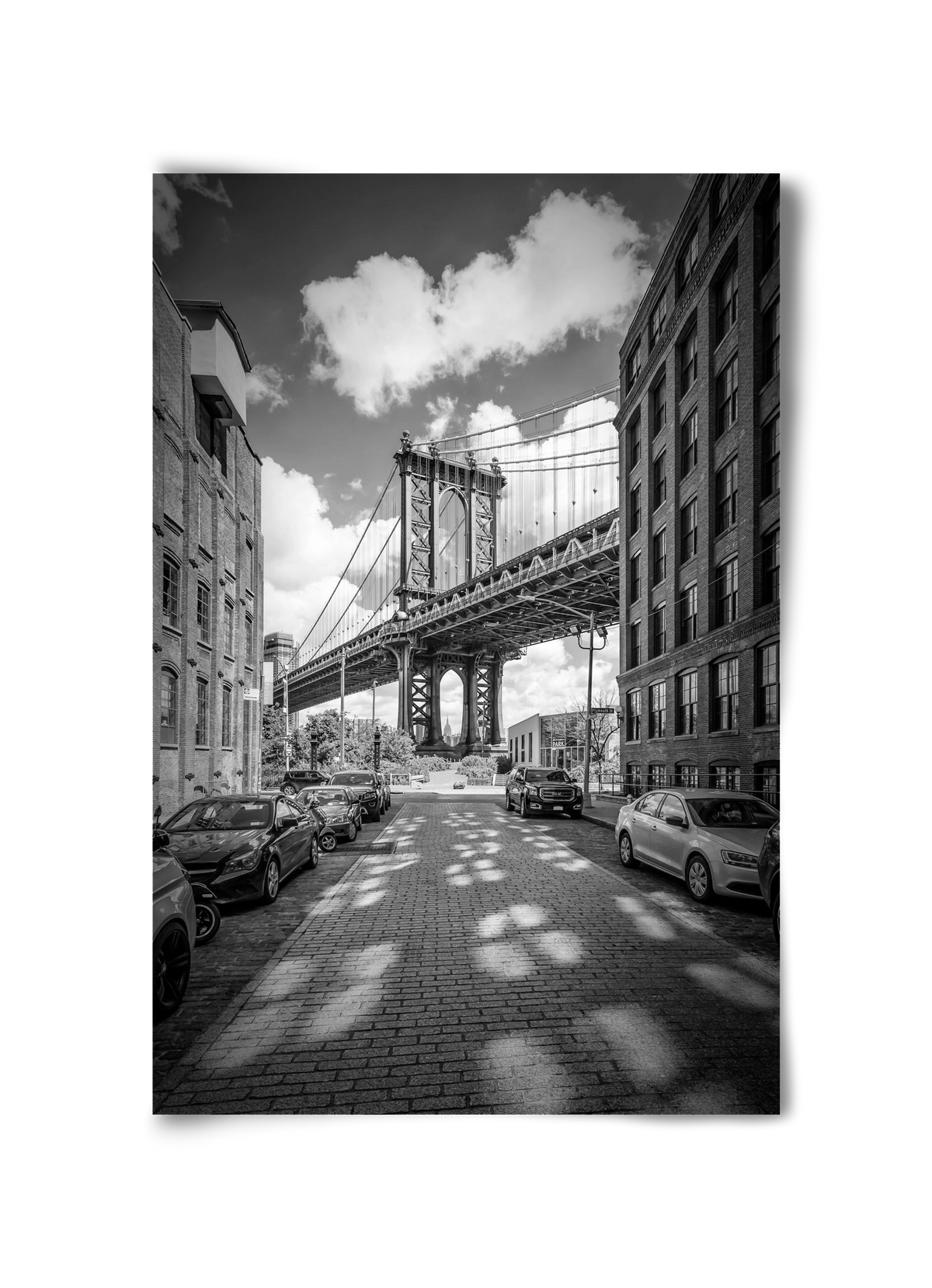 NEW YORK CITY Manhattan Bridge, 30x45 cm, Keret nélkül