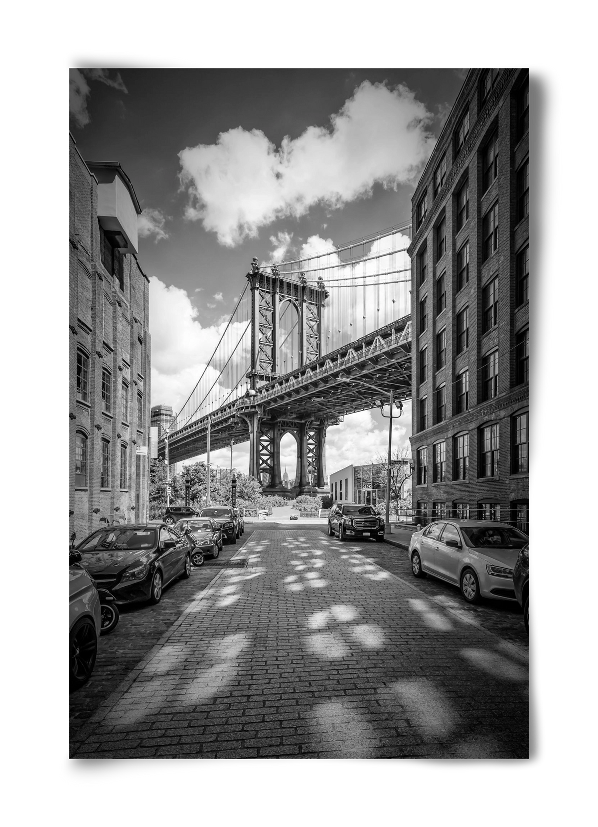 NEW YORK CITY Manhattan Bridge, 40x60 cm, Keret nélkül