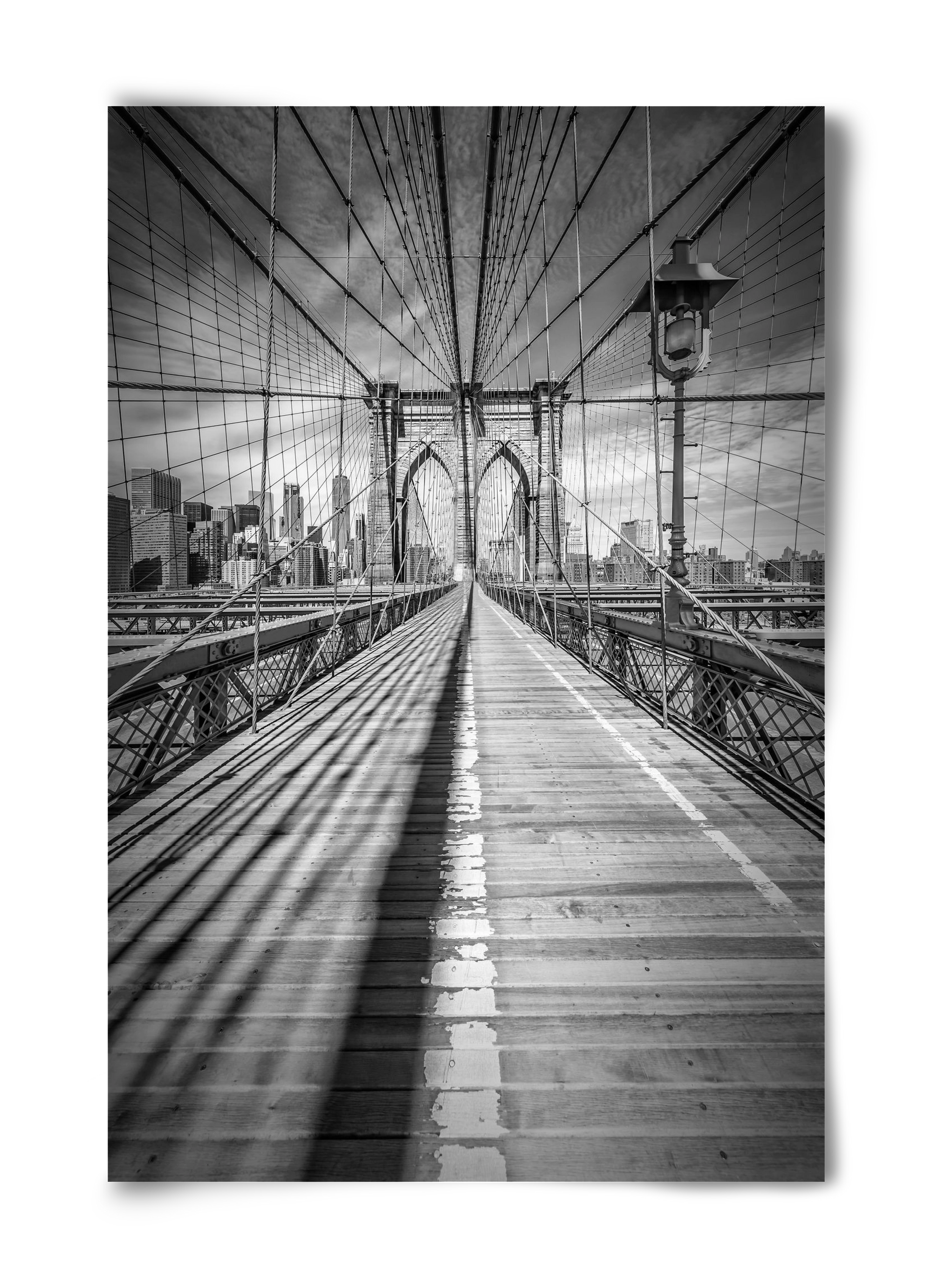 NEW YORK CITY Brooklyn Bridge, 40x60 cm, Keret nélkül