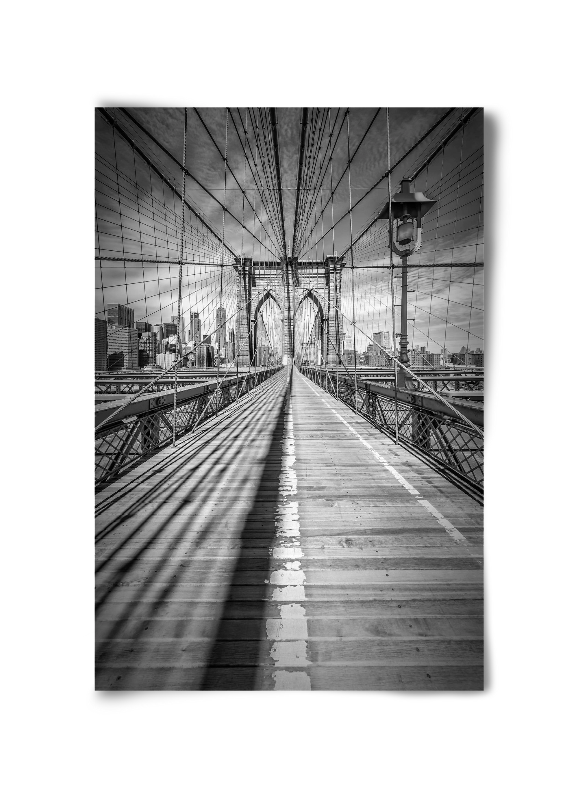 NEW YORK CITY Brooklyn Bridge, 30x45 cm, Keret nélkül