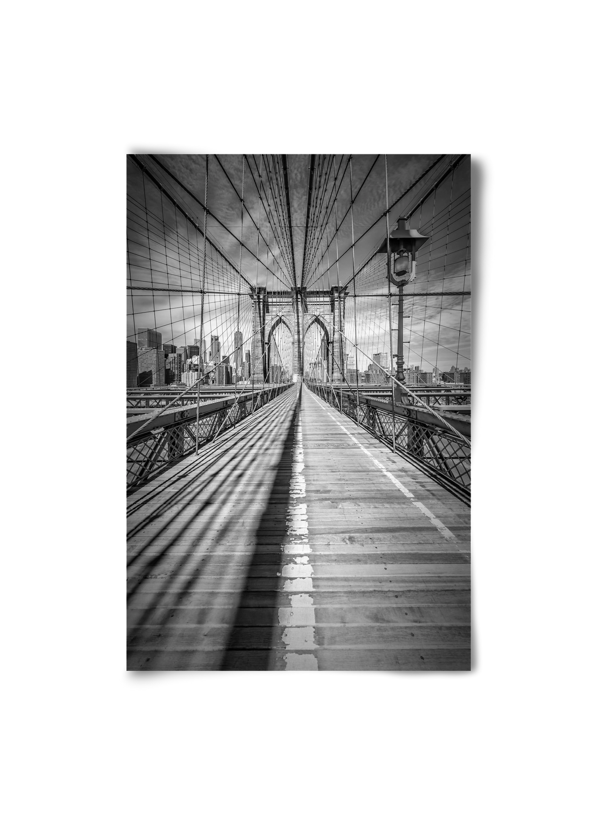 NEW YORK CITY Brooklyn Bridge, 20x30 cm, Keret nélkül