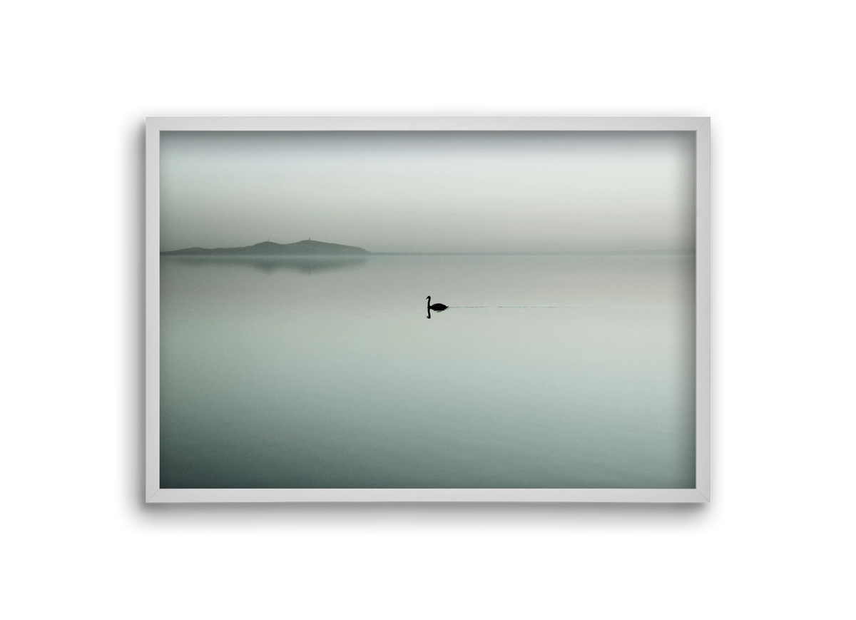 Helix, 30x20 cm (30x20 cm), Fehér keret