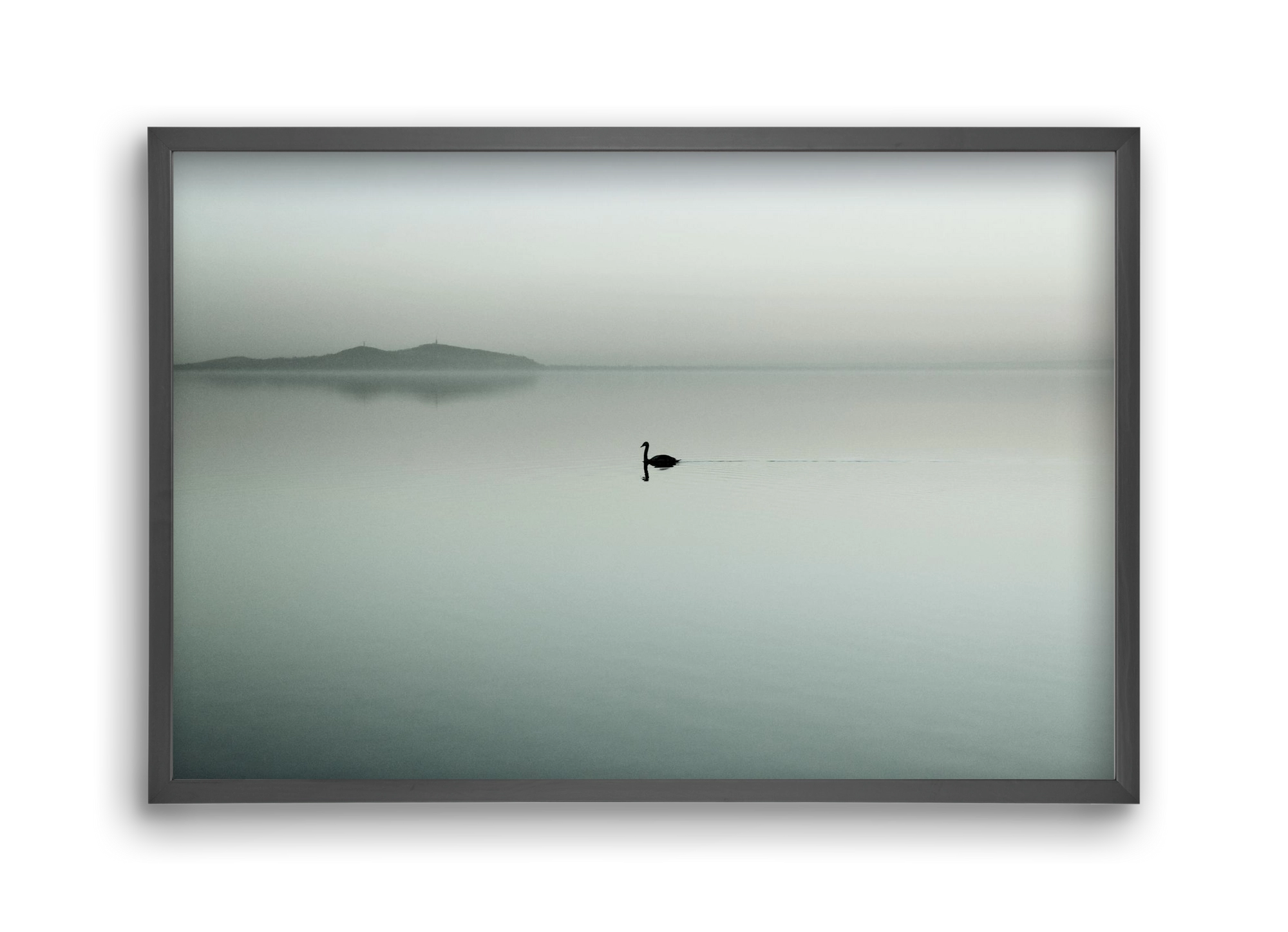 Helix, 45x30 cm (45x30 cm), Fekete keret