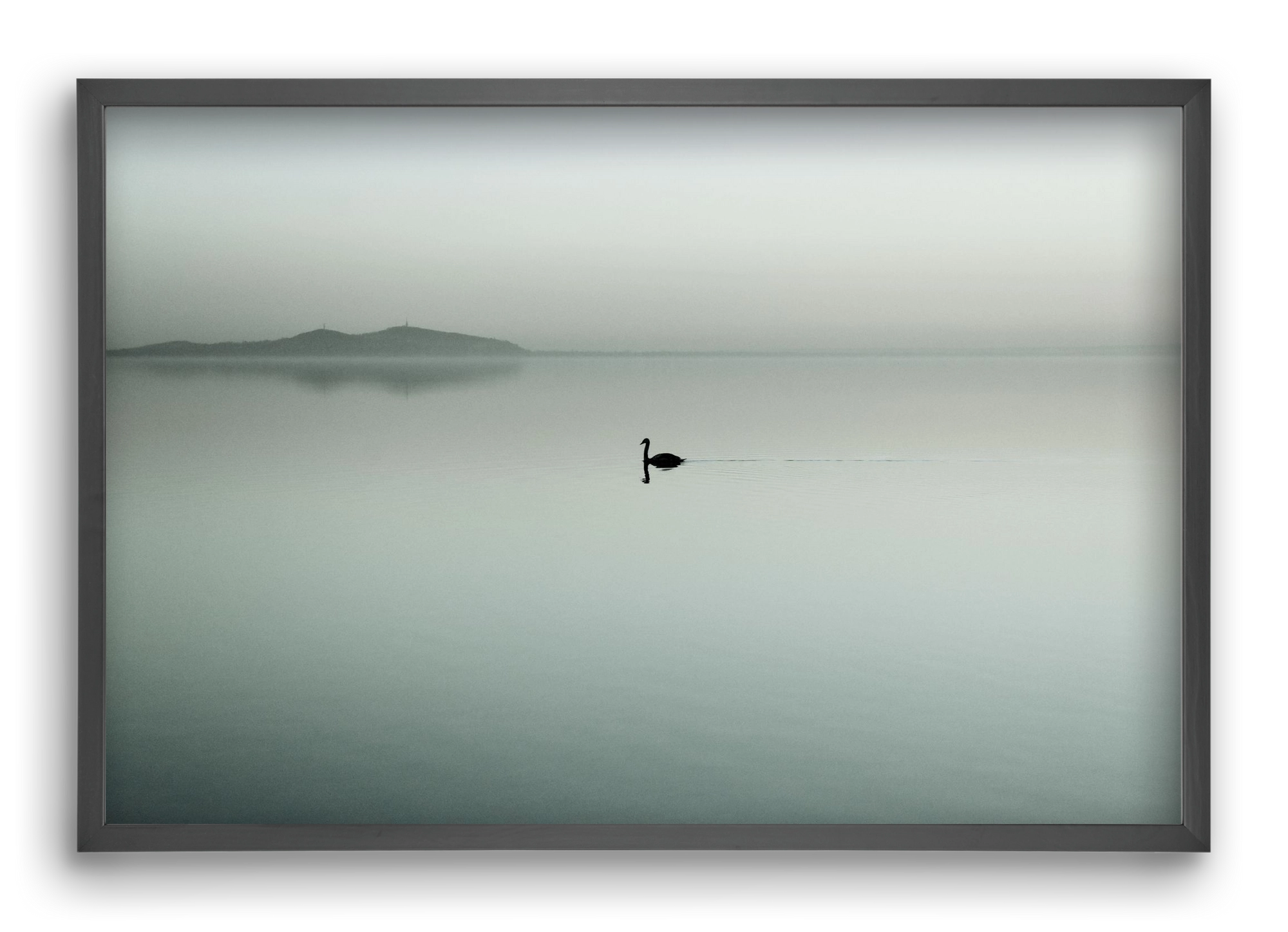 Helix, 60x40 cm (60x40 cm), Fekete keret