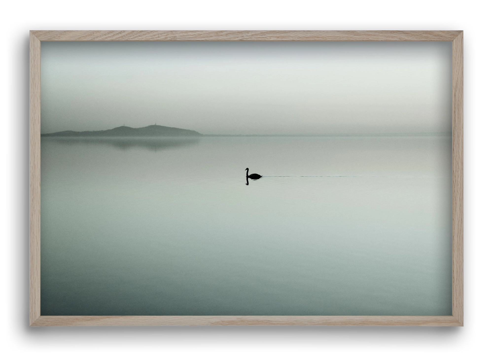 Helix, 60x40 cm (60x40 cm), Tölgy keret