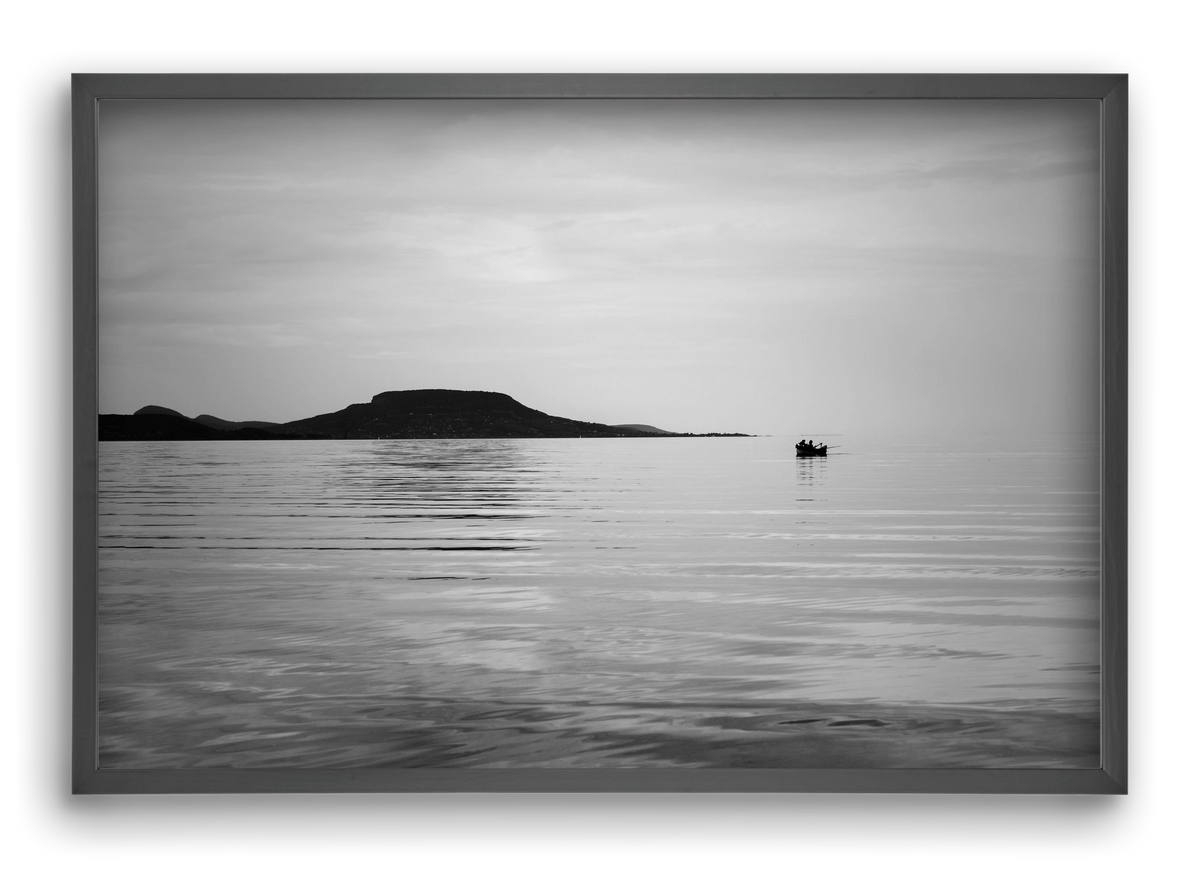 Delov, 60x40 cm (60x40 cm), Fekete keret
