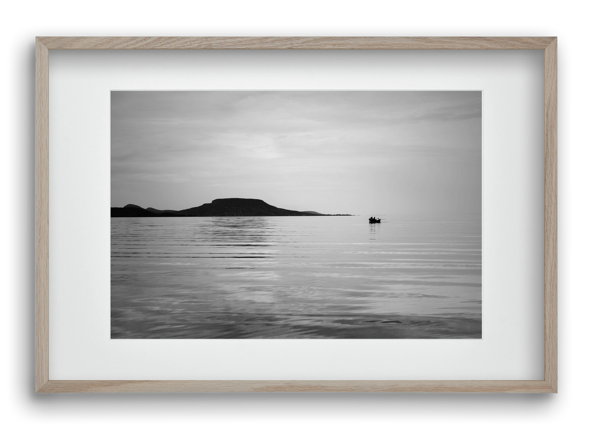 Delov, 60x40 cm (45x30 cm), Tölgy keret, paszpartuval