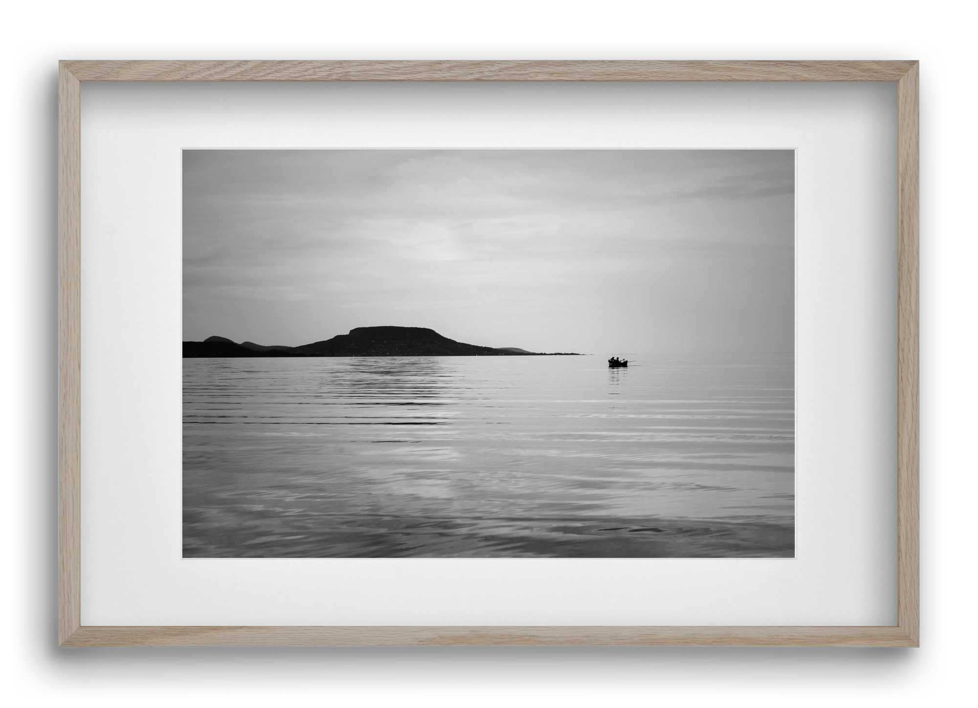 Delov, 60x40 cm (45x30 cm), Tölgy keret, paszpartuval