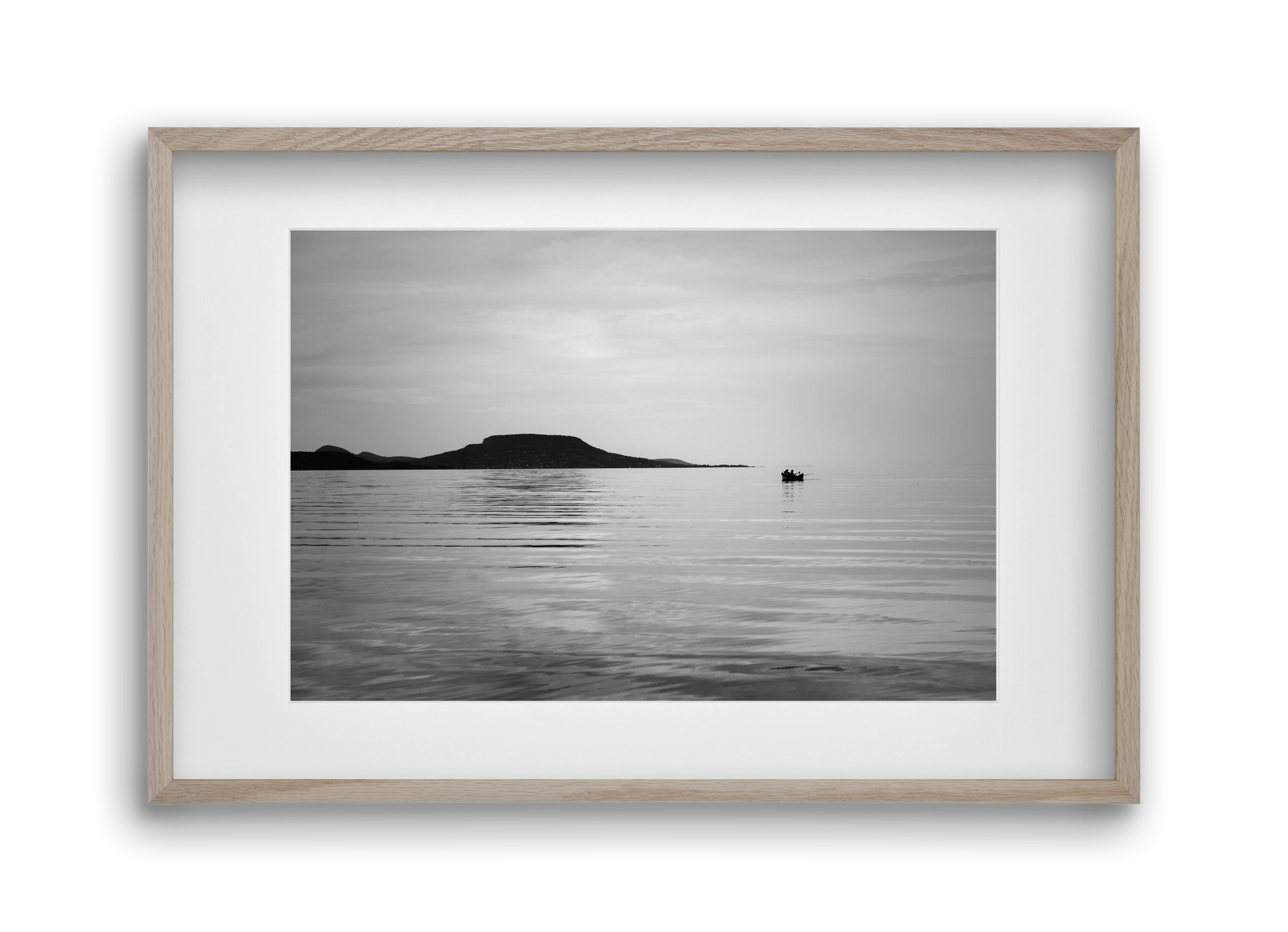 Delov, 45x30 cm (30x20 cm), Tölgy keret, paszpartuval