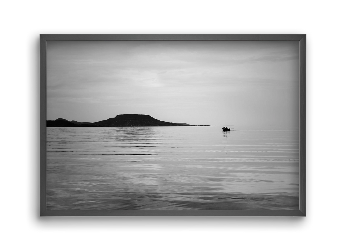 Delov, 45x30 cm (45x30 cm), Fekete keret
