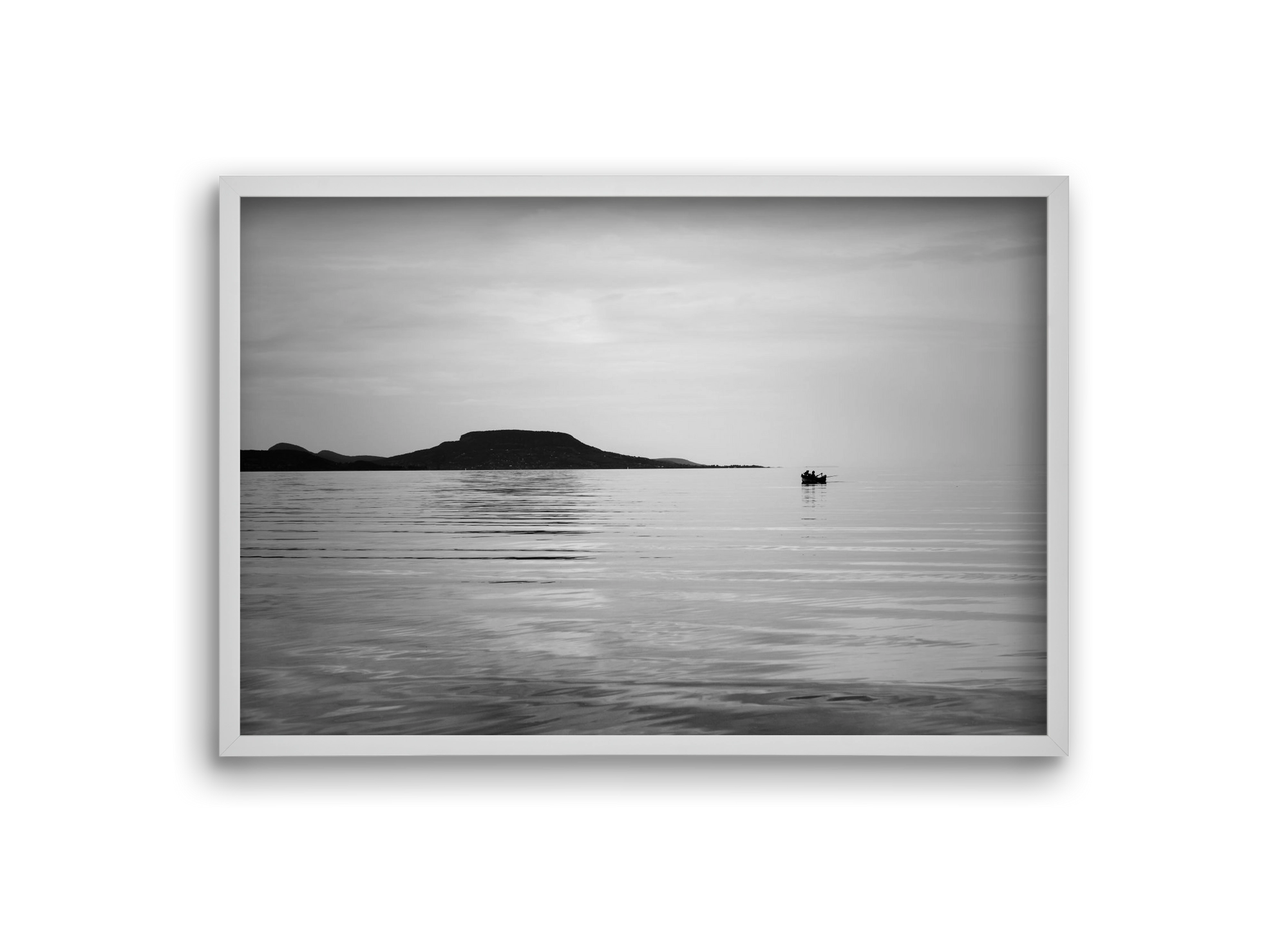 Delov, 30x20 cm (30x20 cm), Fehér keret