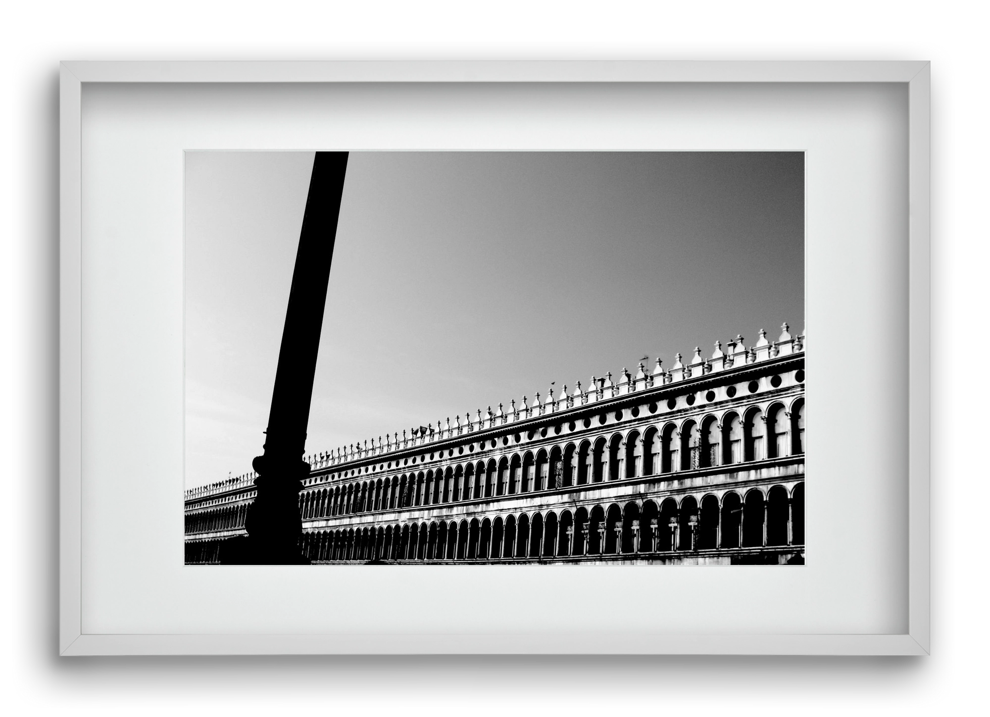 progress, 60x40 cm (45x30 cm), Fehér keret, paszpartuval