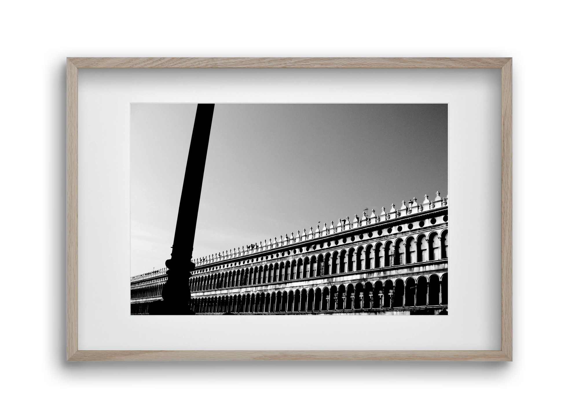 progress, 45x30 cm (30x20 cm), Tölgy keret, paszpartuval