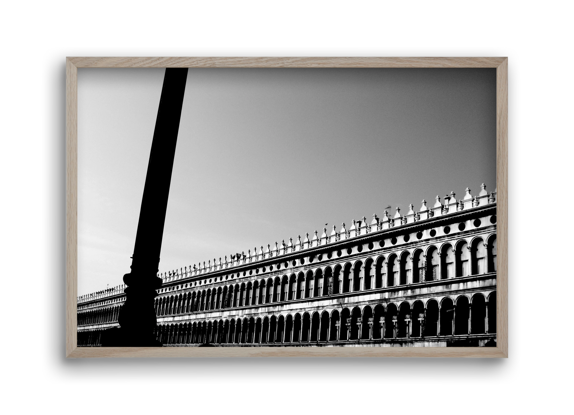 progress, 45x30 cm (45x30 cm), Tölgy keret