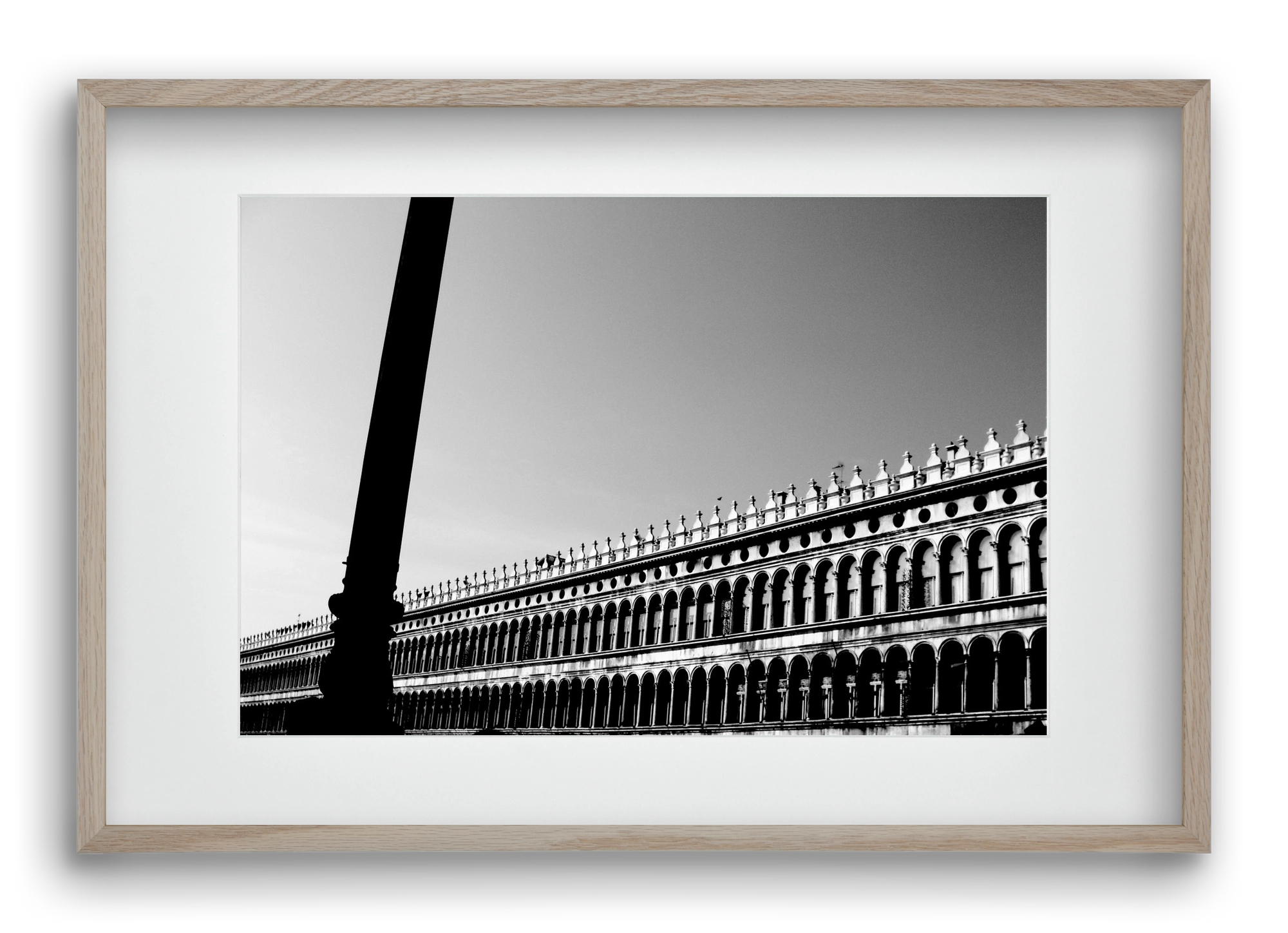 progress, 60x40 cm (45x30 cm), Tölgy keret, paszpartuval