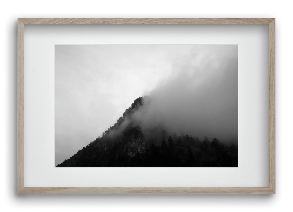 Alps, 60x40 cm (45x30 cm), Tölgy keret, paszpartuval