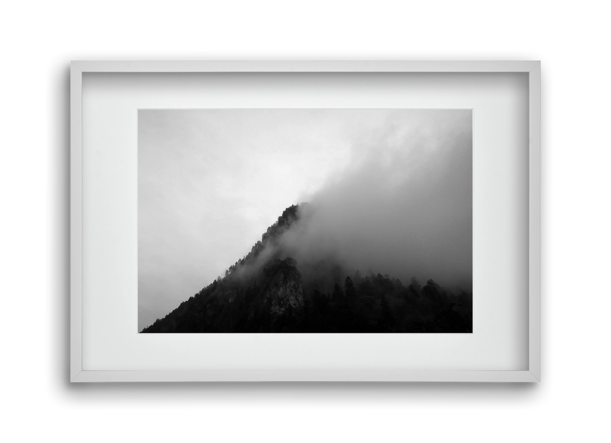 Alps, 45x30 cm (30x20 cm), Fehér keret, paszpartuval
