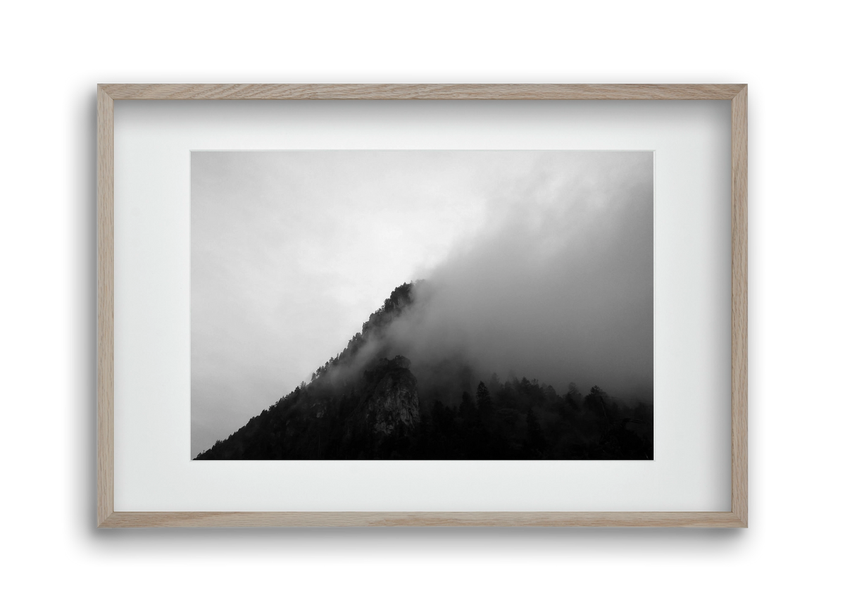 Alps, 45x30 cm (30x20 cm), Tölgy keret, paszpartuval