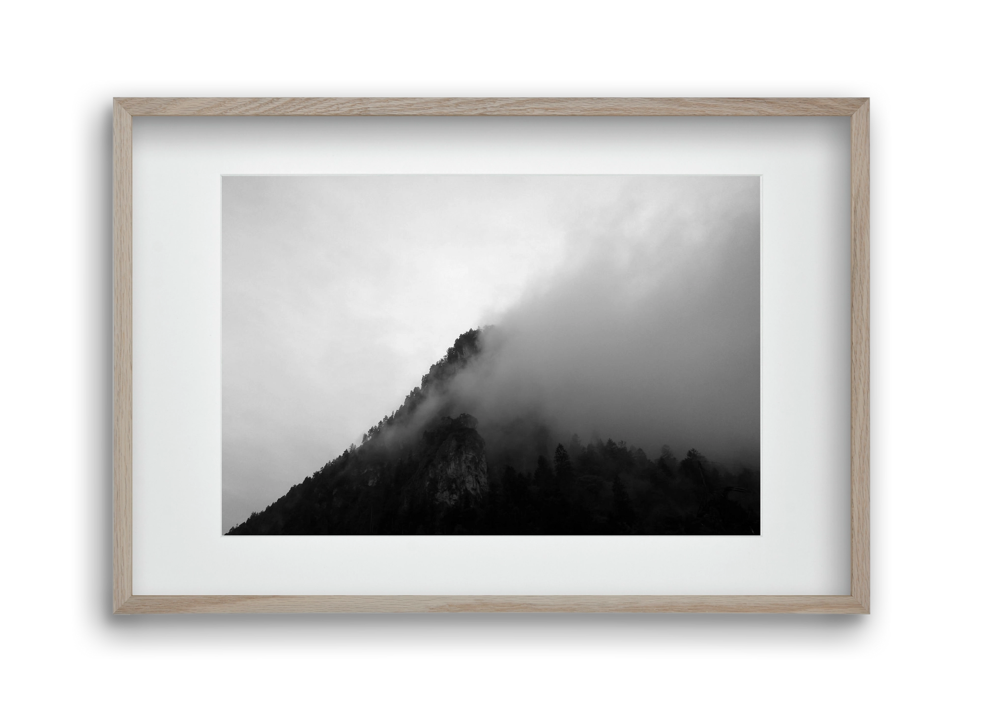 Alps, 45x30 cm (30x20 cm), Tölgy keret, paszpartuval