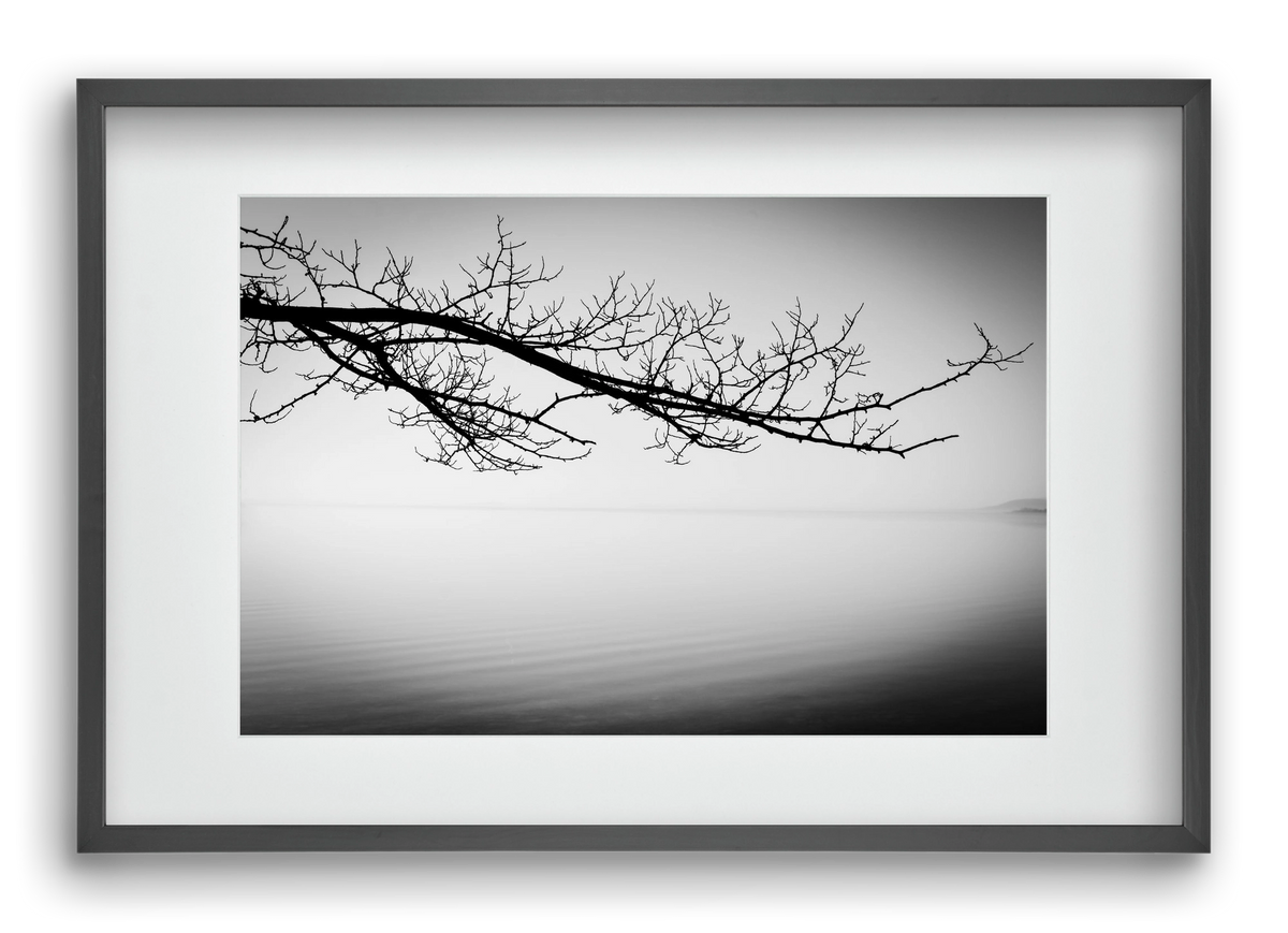 Sajkod, 60x40 cm (45x30 cm), Fekete keret, paszpartuval