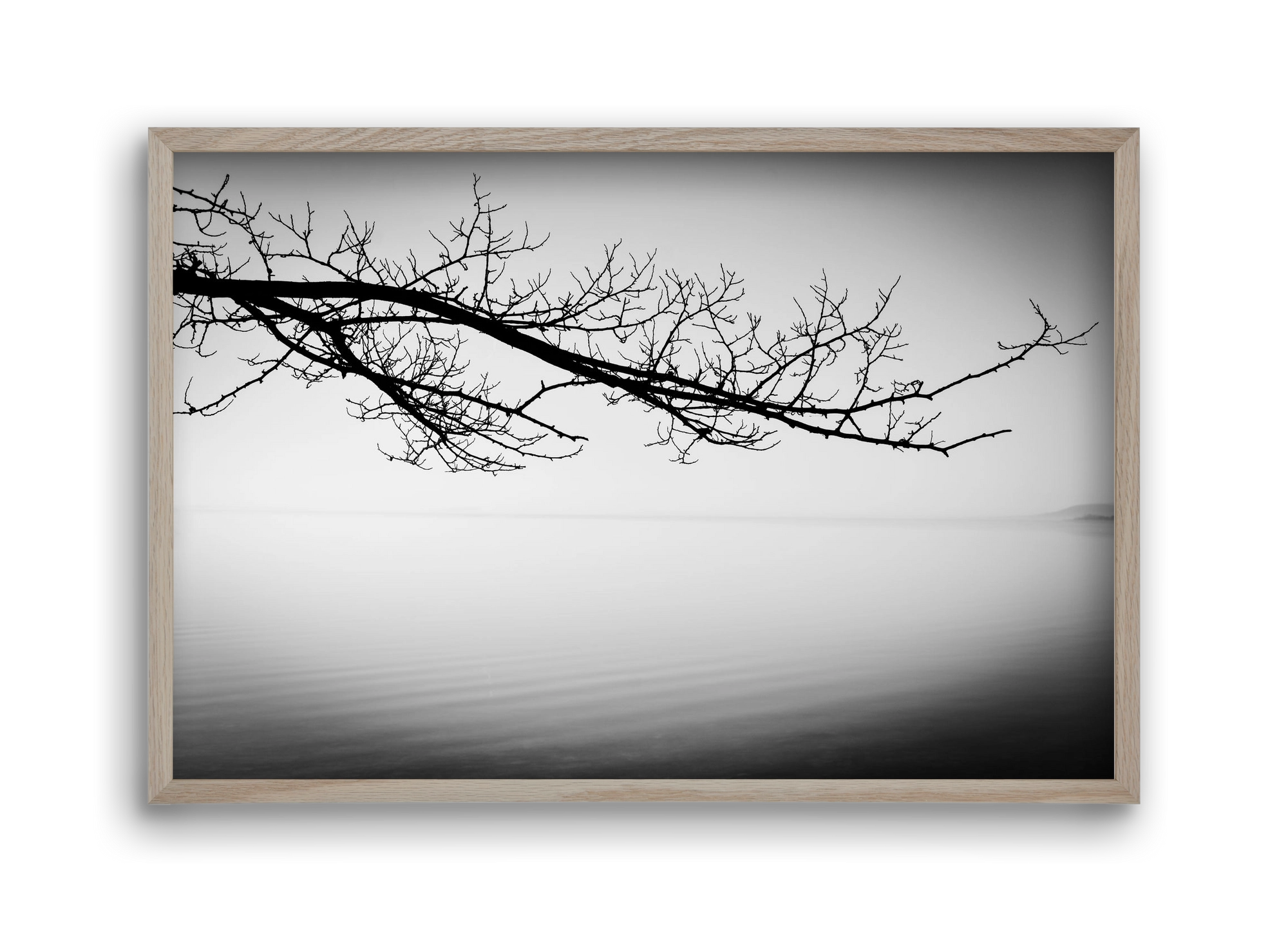 Sajkod, 45x30 cm (45x30 cm), Tölgy keret