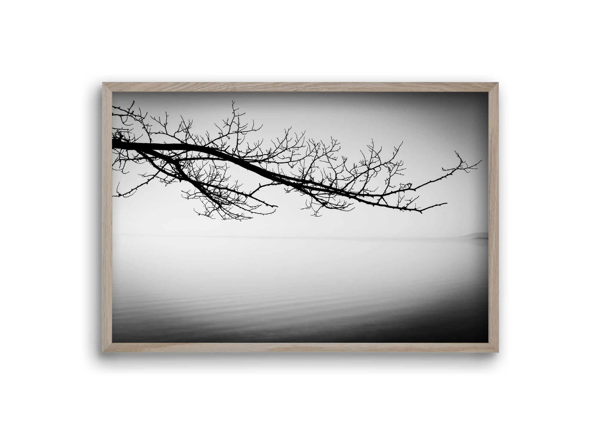 Sajkod, 30x20 cm (30x20 cm), Tölgy keret