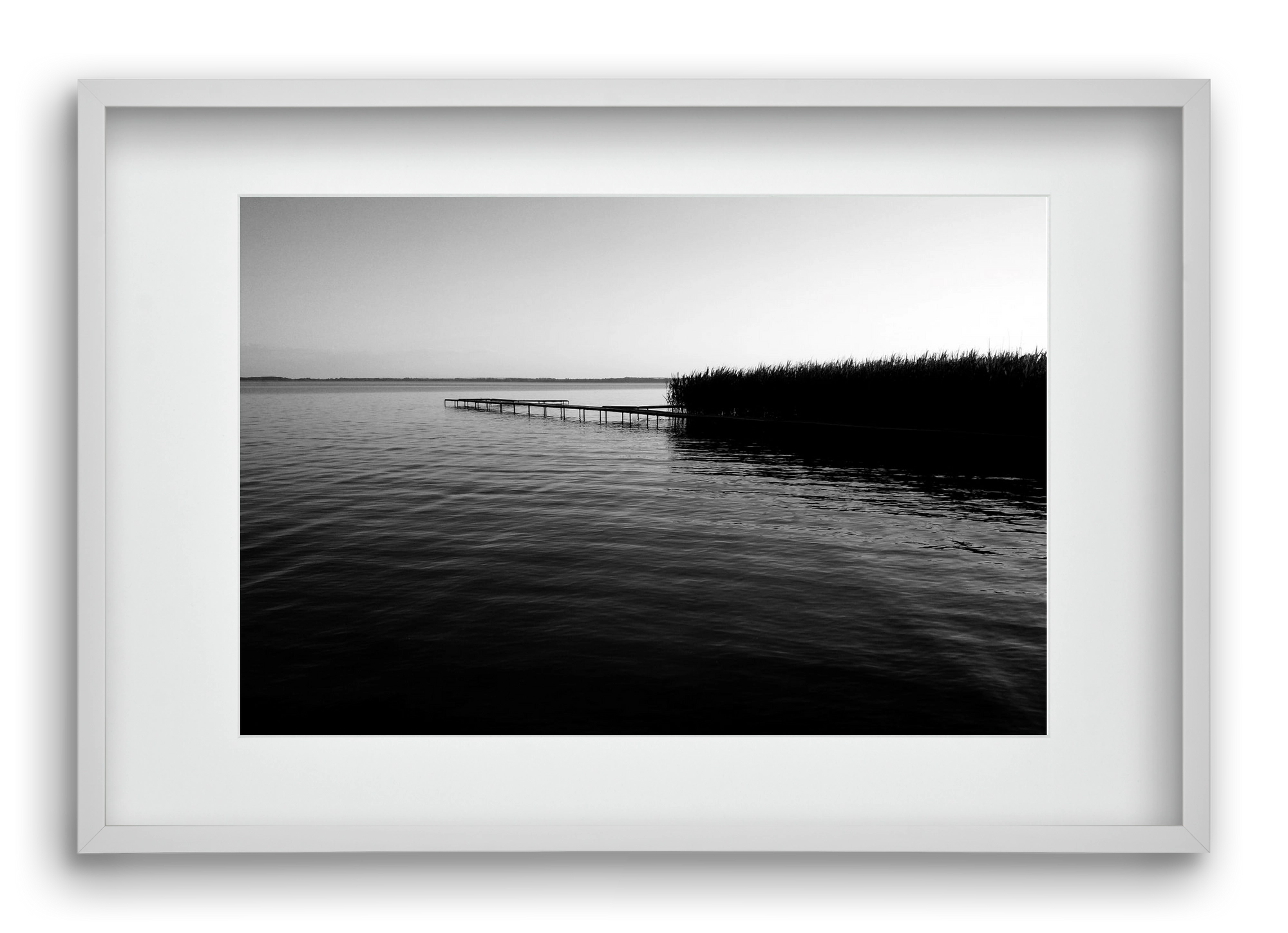 Nostalgia, 60x40 cm (45x30 cm), Fehér keret, paszpartuval