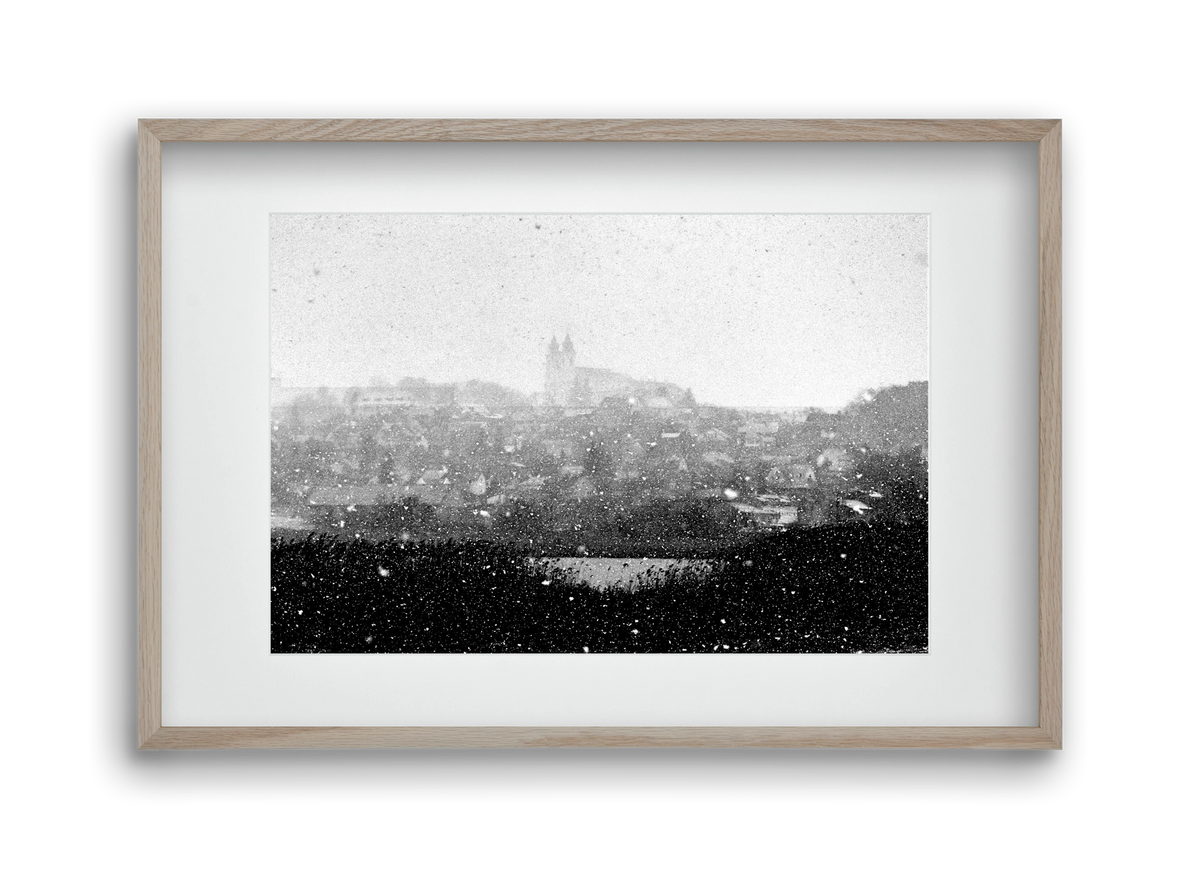 Tihany, 45x30 cm (30x20 cm), Tölgy keret, paszpartuval