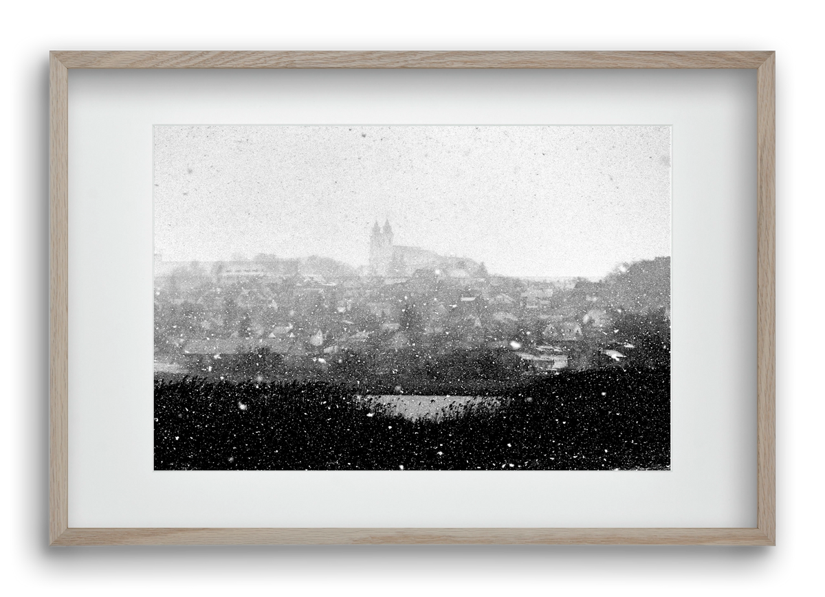 Tihany, 60x40 cm (45x30 cm), Tölgy keret, paszpartuval