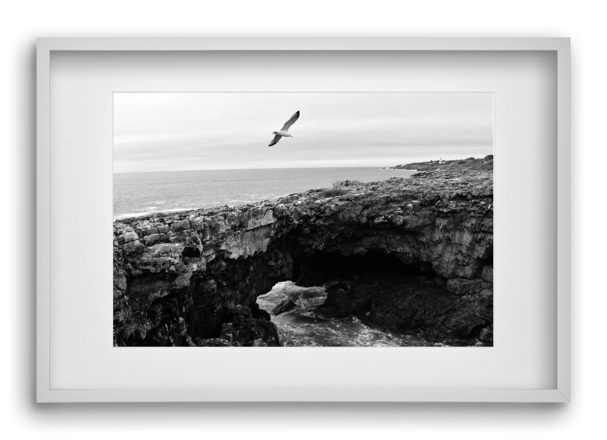 Inferno , 60x40 cm (45x30 cm), Fehér keret, paszpartuval