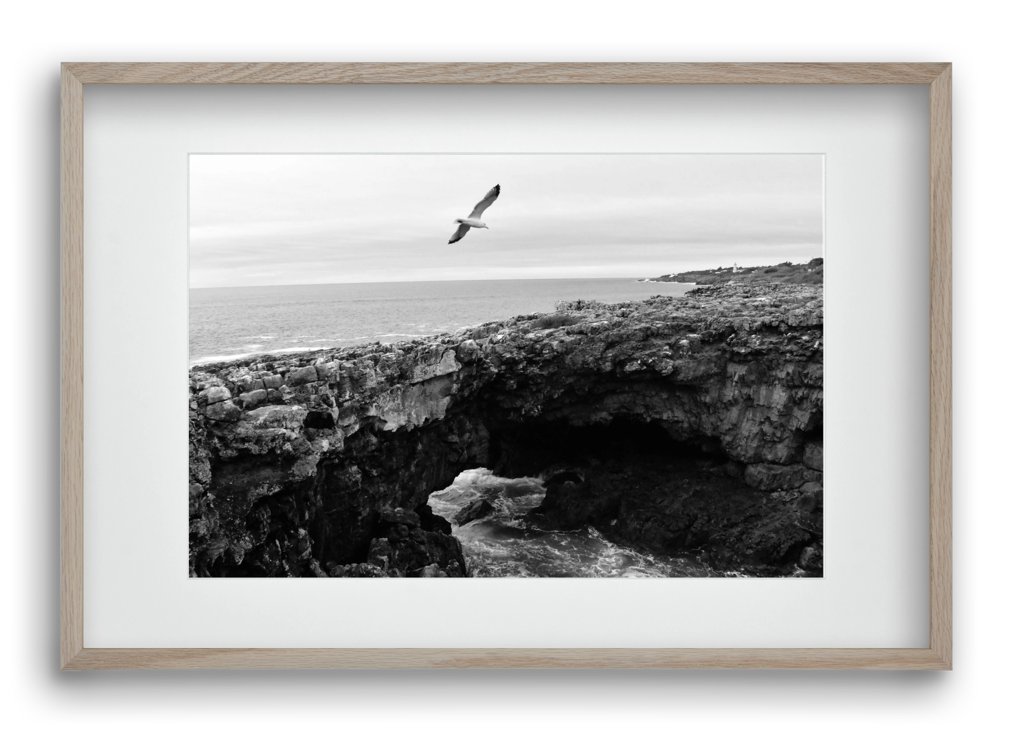 Inferno , 60x40 cm (45x30 cm), Tölgy keret, paszpartuval