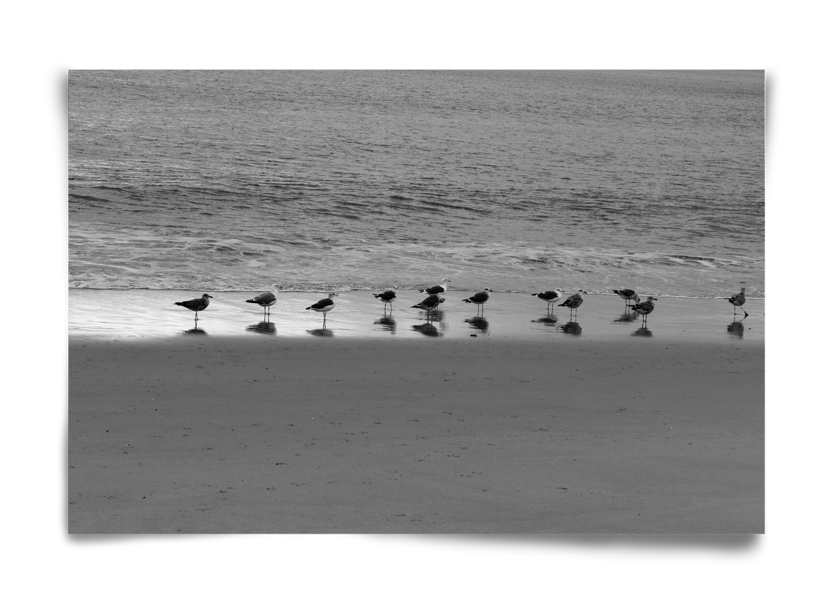 Silver part, 60x40 cm, Keret nélkül