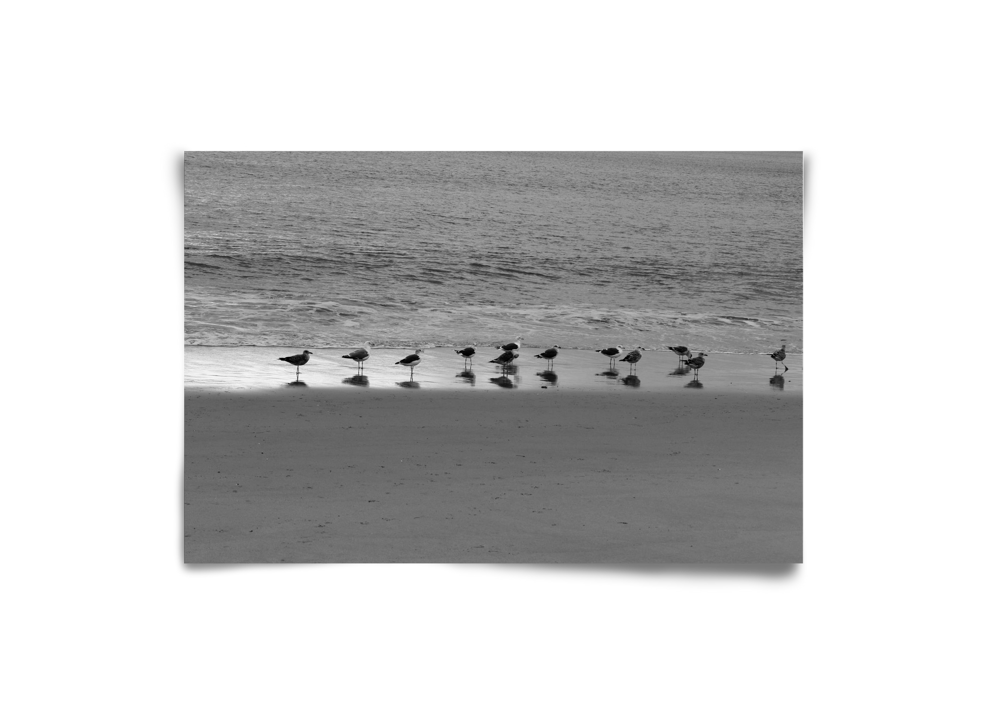 Silver part, 30x20 cm, Keret nélkül