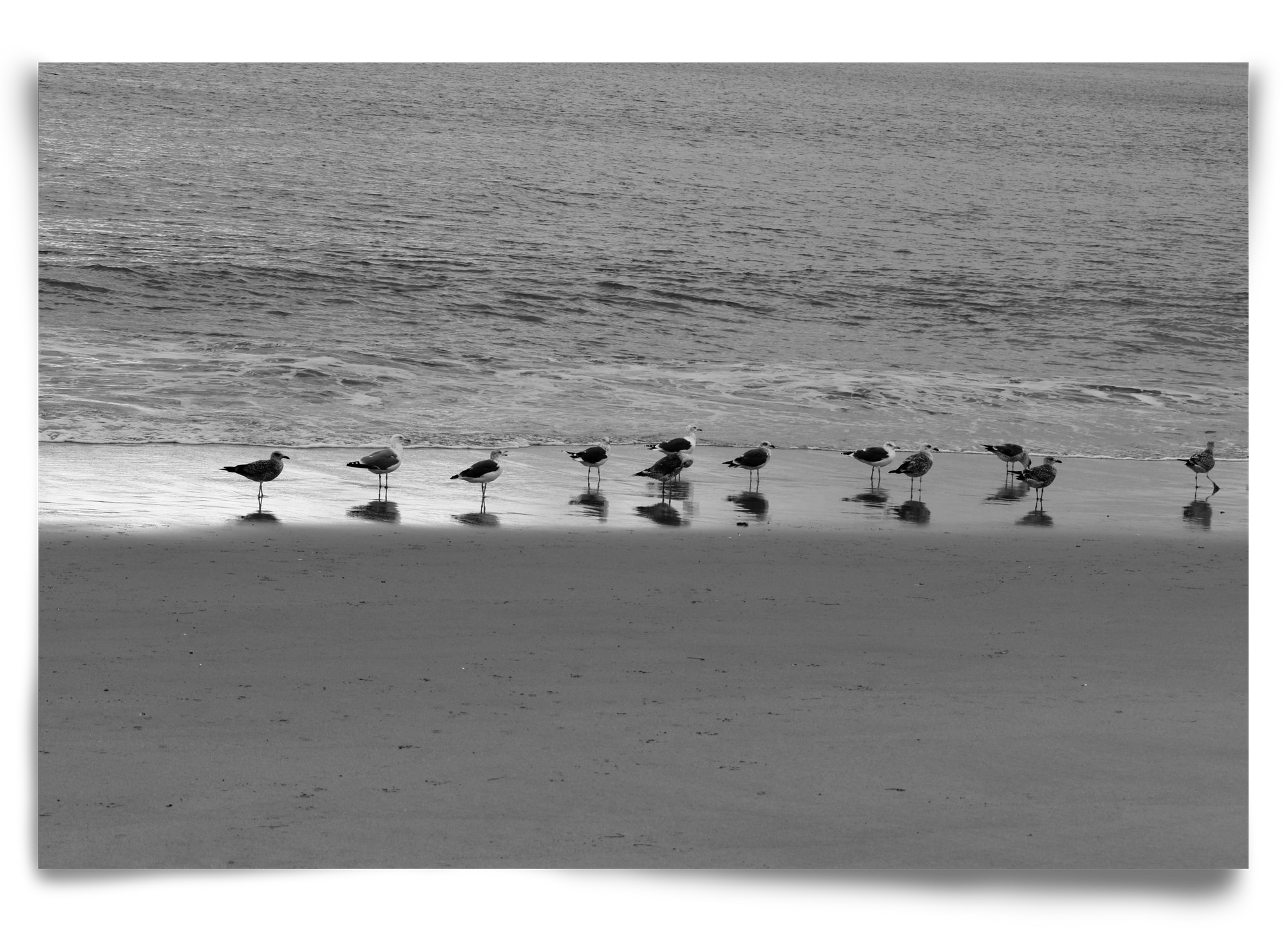 Silver part, 90x60 cm, Keret nélkül