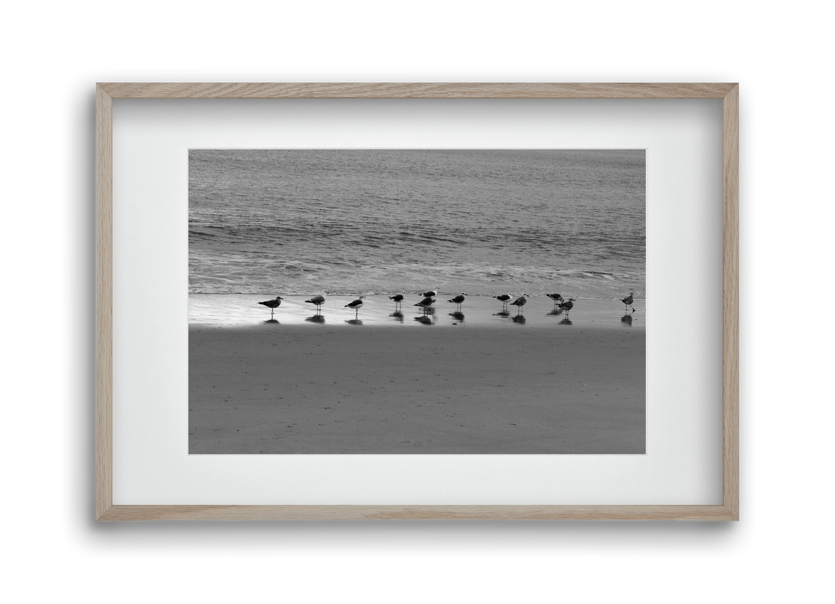 Silver part, 45x30 cm (30x20 cm), Tölgy keret, paszpartuval