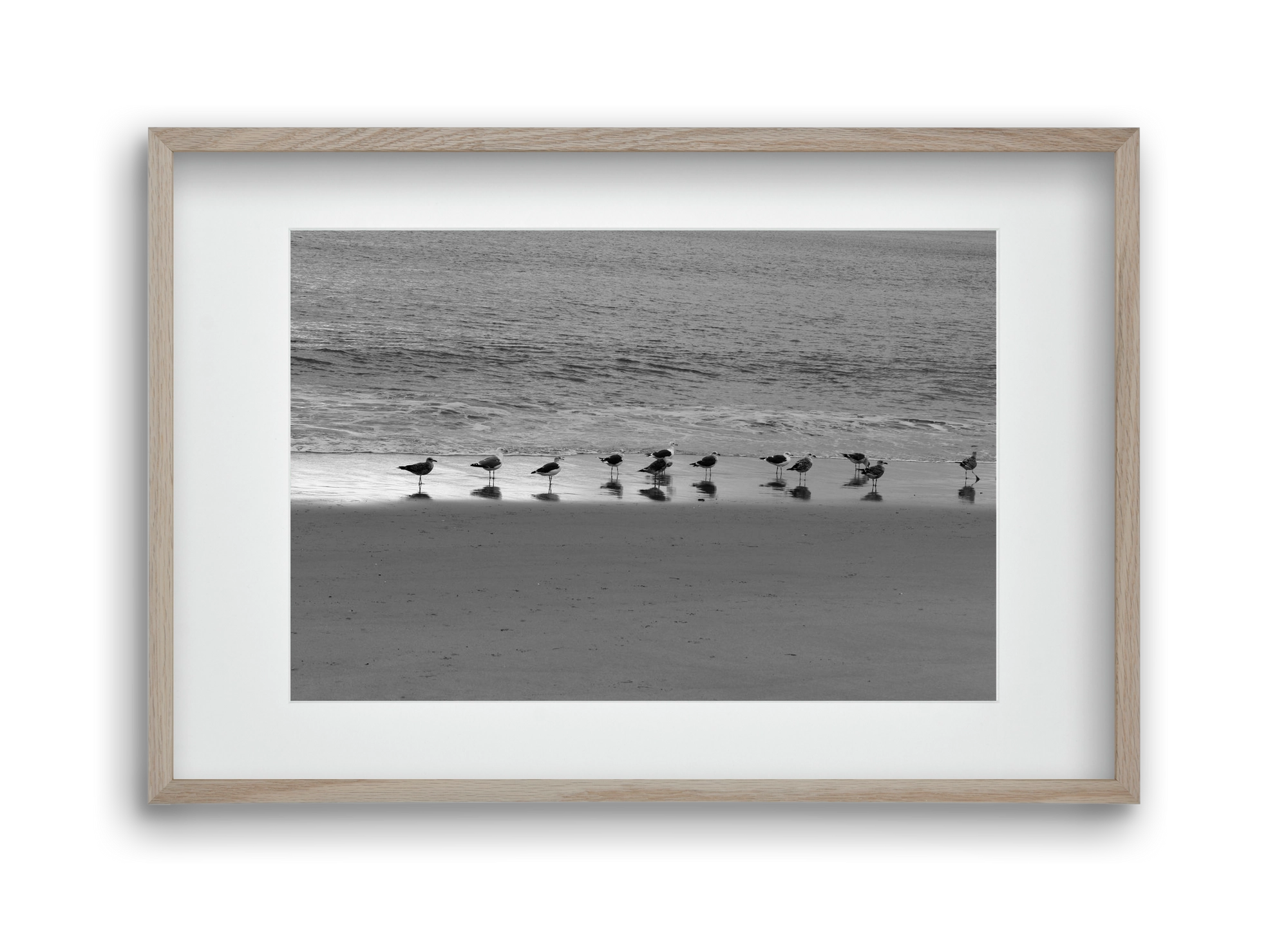 Silver part, 45x30 cm (30x20 cm), Tölgy keret, paszpartuval