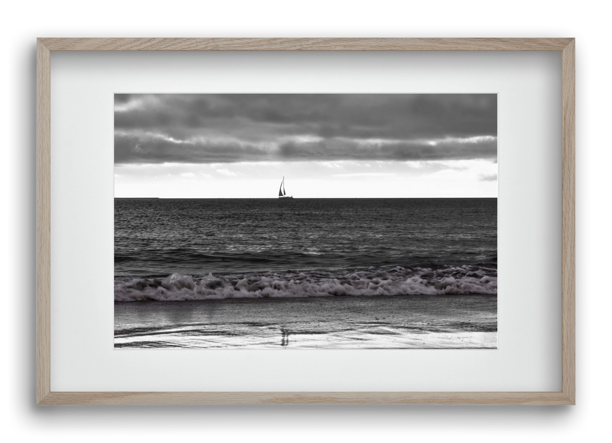 Loa, 60x40 cm (45x30 cm), Tölgy keret, paszpartuval