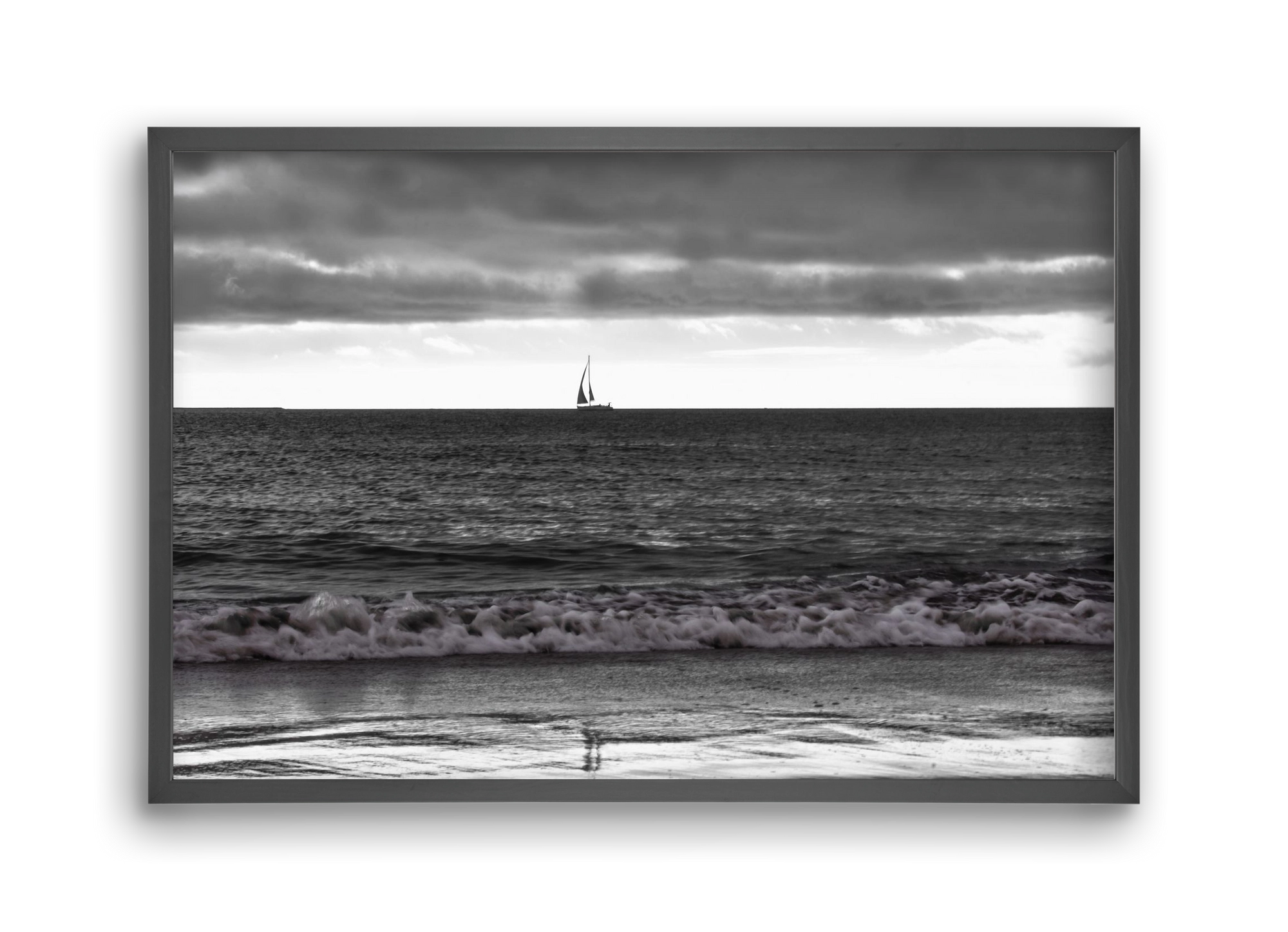 Loa, 45x30 cm (45x30 cm), Fekete keret