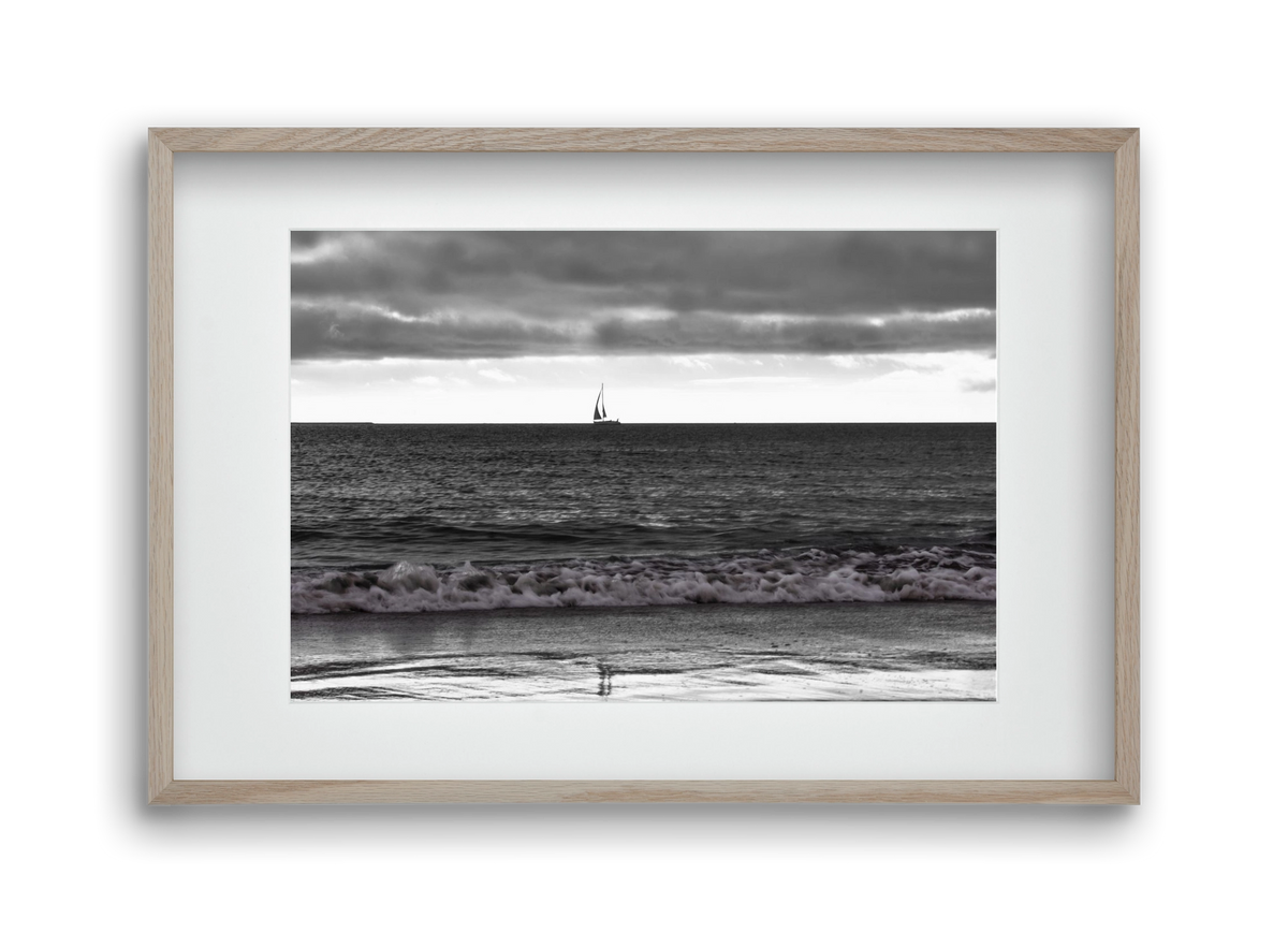 Loa, 45x30 cm (30x20 cm), Tölgy keret, paszpartuval