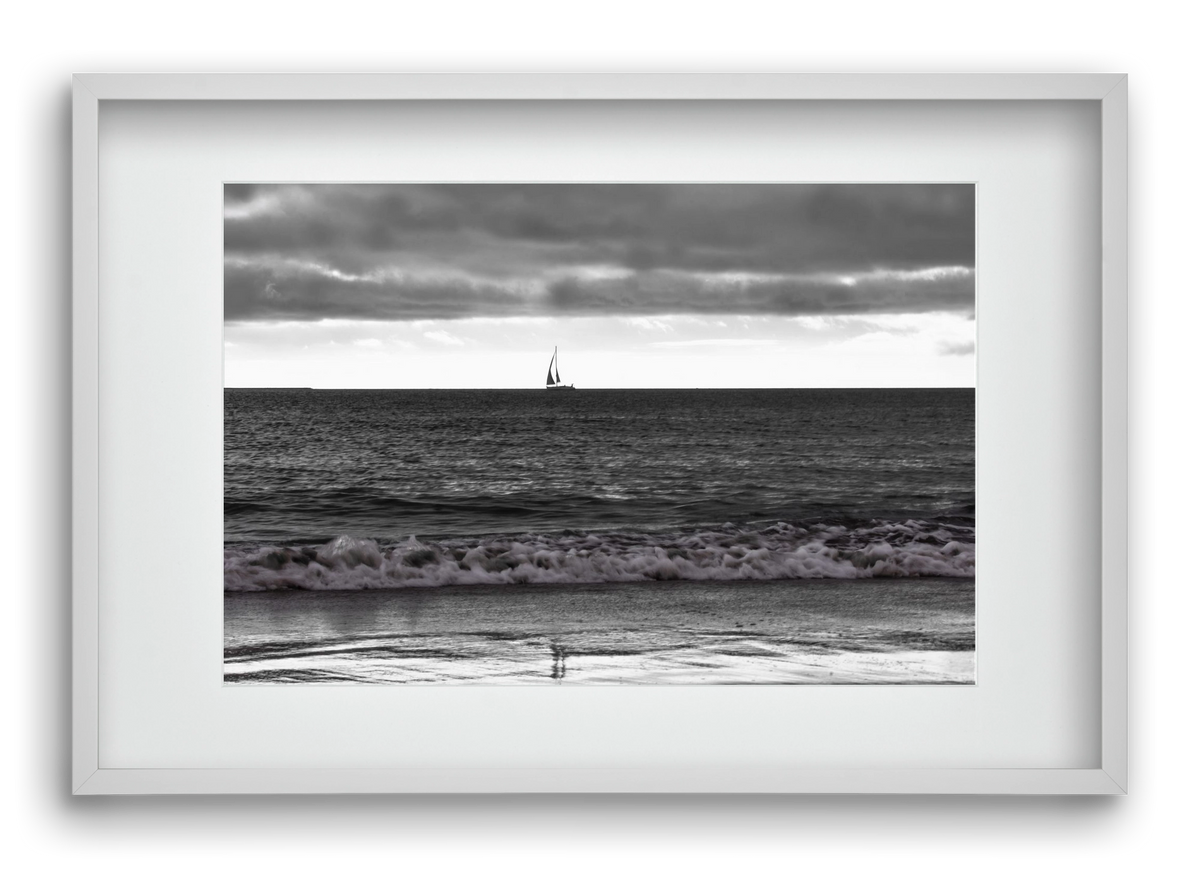 Loa, 60x40 cm (45x30 cm), Fehér keret, paszpartuval
