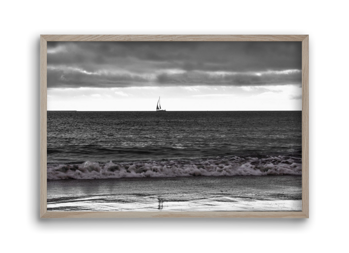 Loa, 45x30 cm (45x30 cm), Tölgy keret