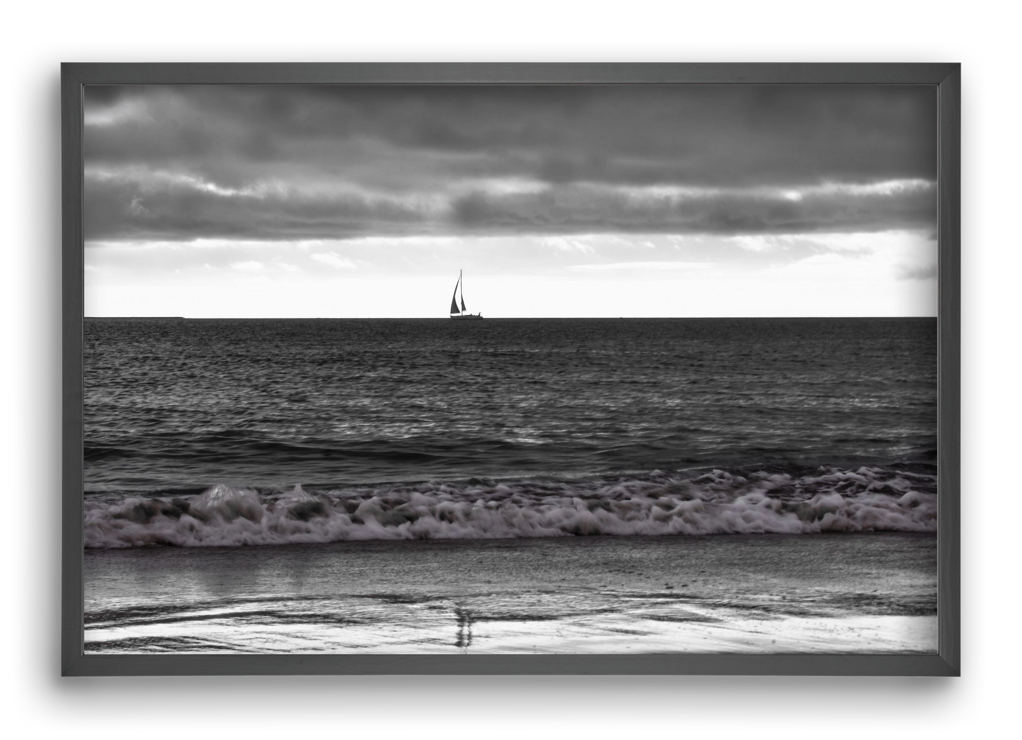 Loa, 60x40 cm (60x40 cm), Fekete keret
