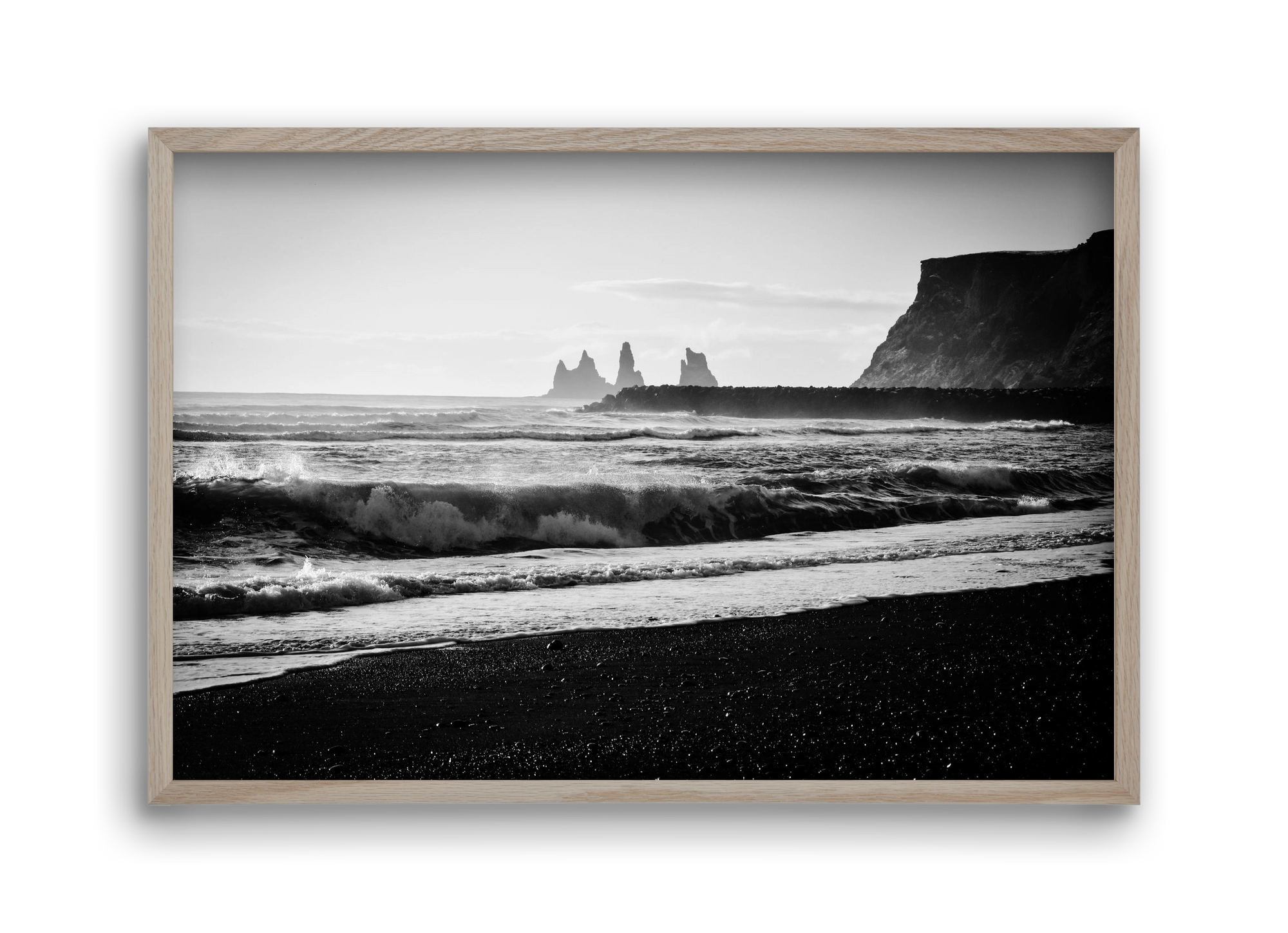 Trolls, 45x30 cm (45x30 cm), Tölgy keret